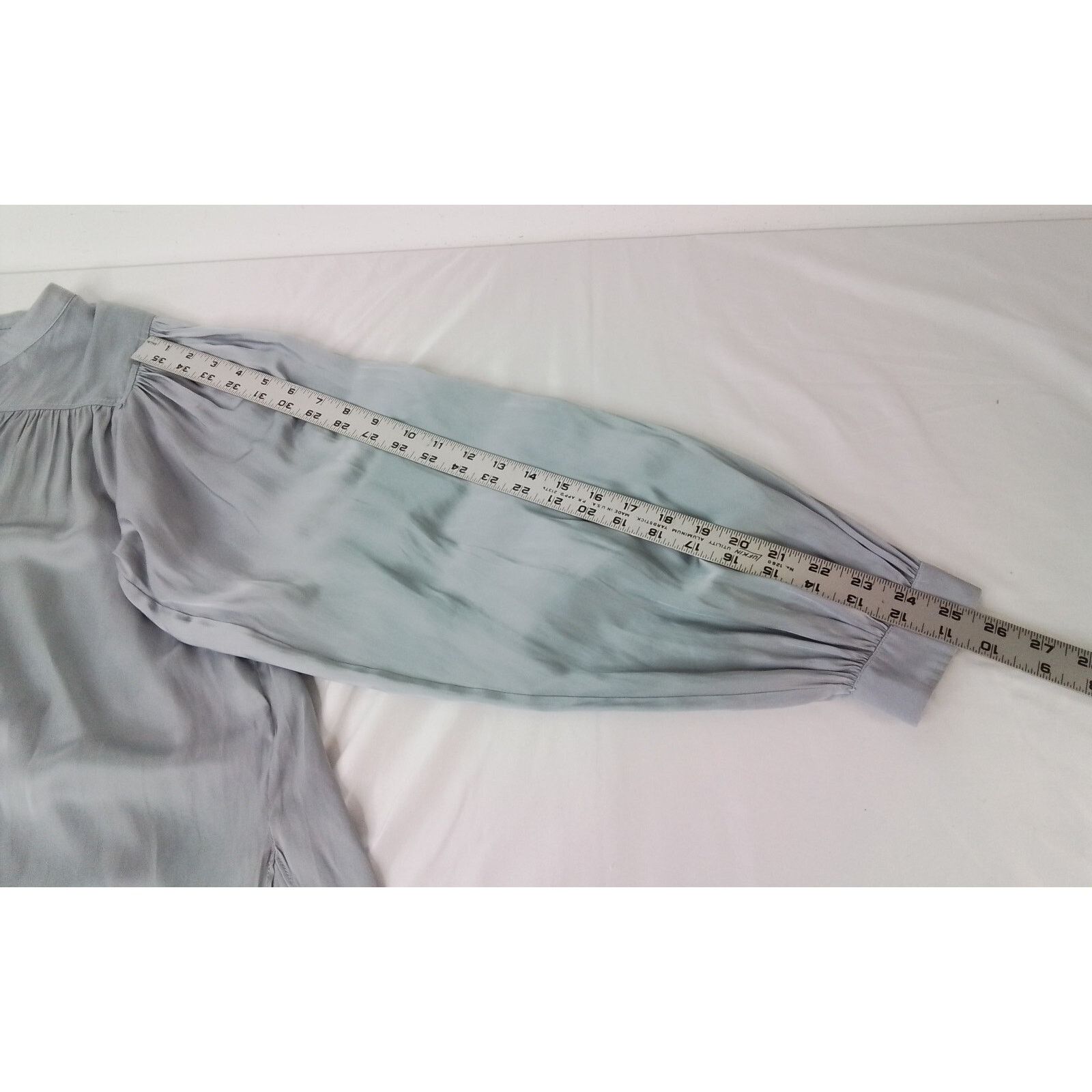 Zadig & Voltaire Zadig & Voltaire Blouse Women's Medium Blue Long Sleeve Size M / US 6-8 / IT 42-44 - 9 Thumbnail