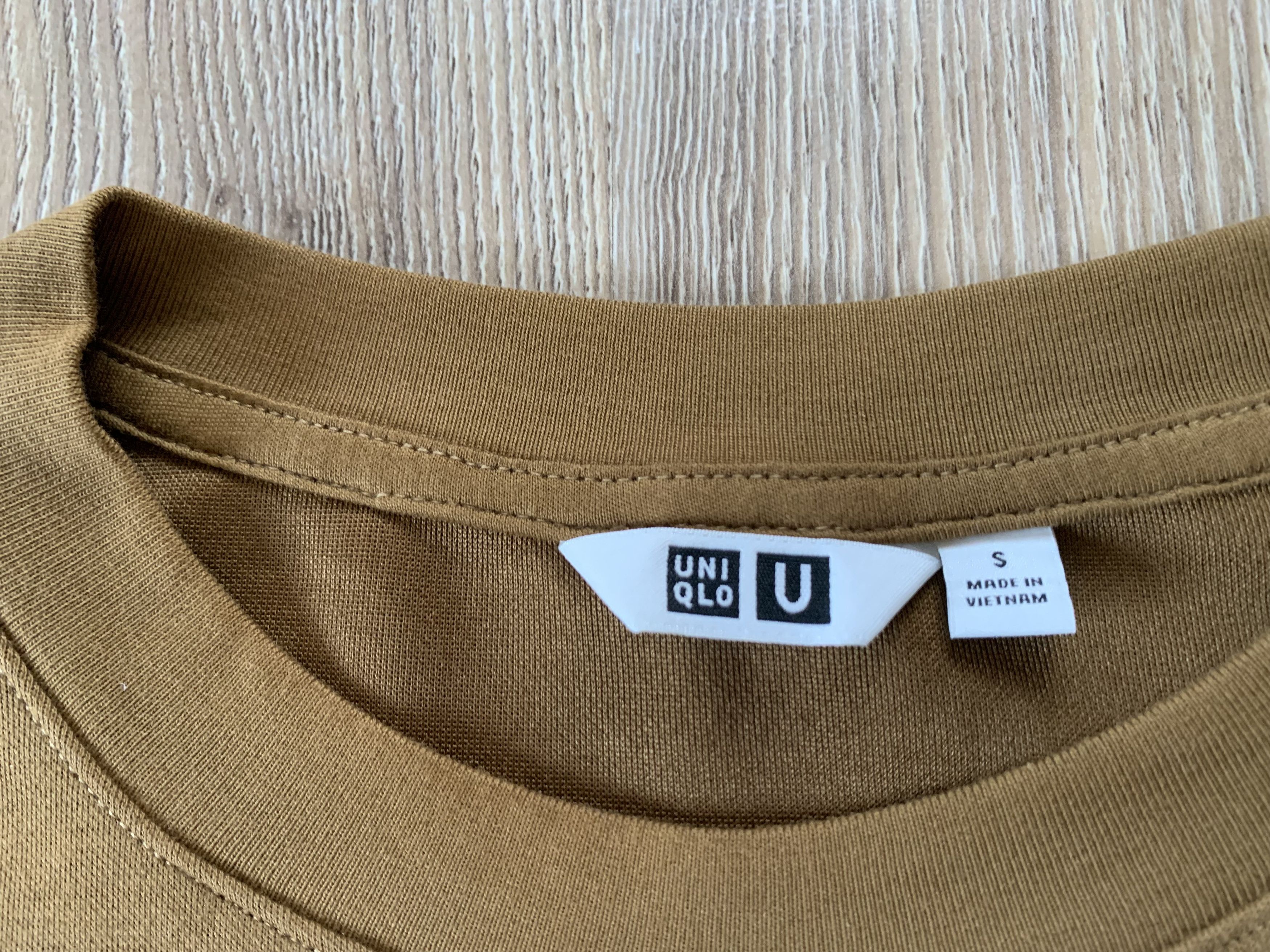 Japanese Brand × Uniqlo Uniqlo Cotton Basic Mustard Oversized T Shirt Size US S / EU 44-46 / 1 - 5 Thumbnail