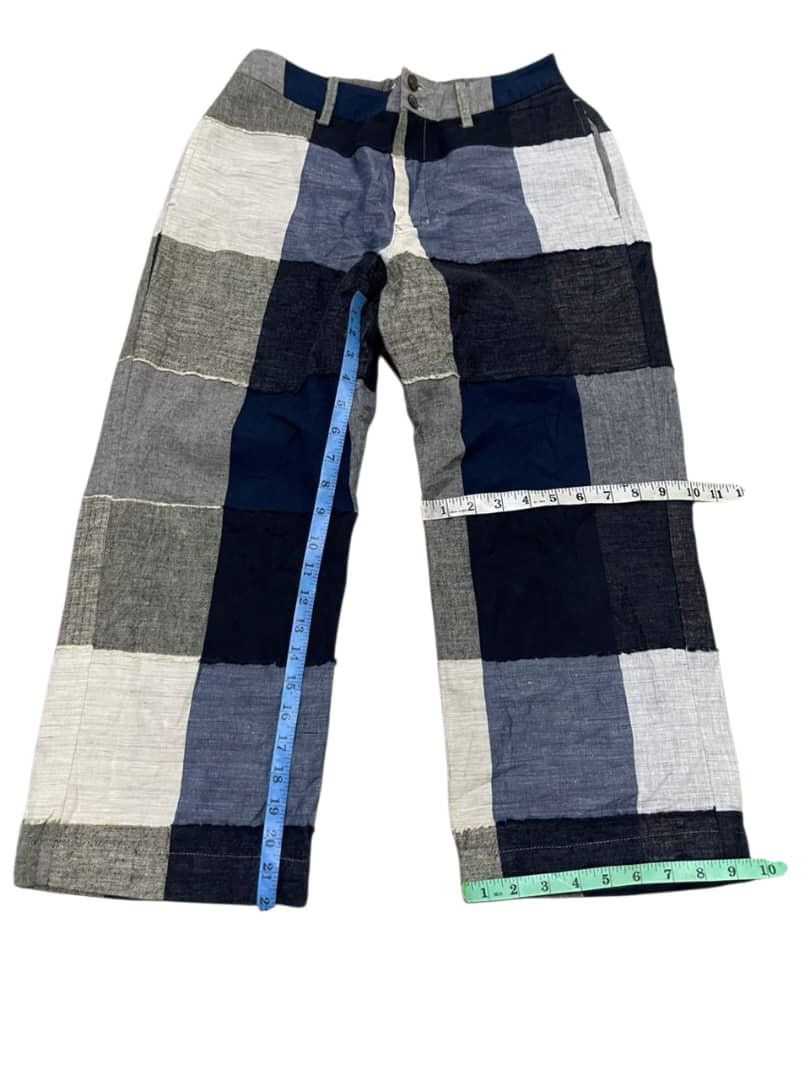Issey Miyake Vintage Plantation x Issey Miyake Patchwork Wide Leg Pants Size US 29 - 17 Thumbnail