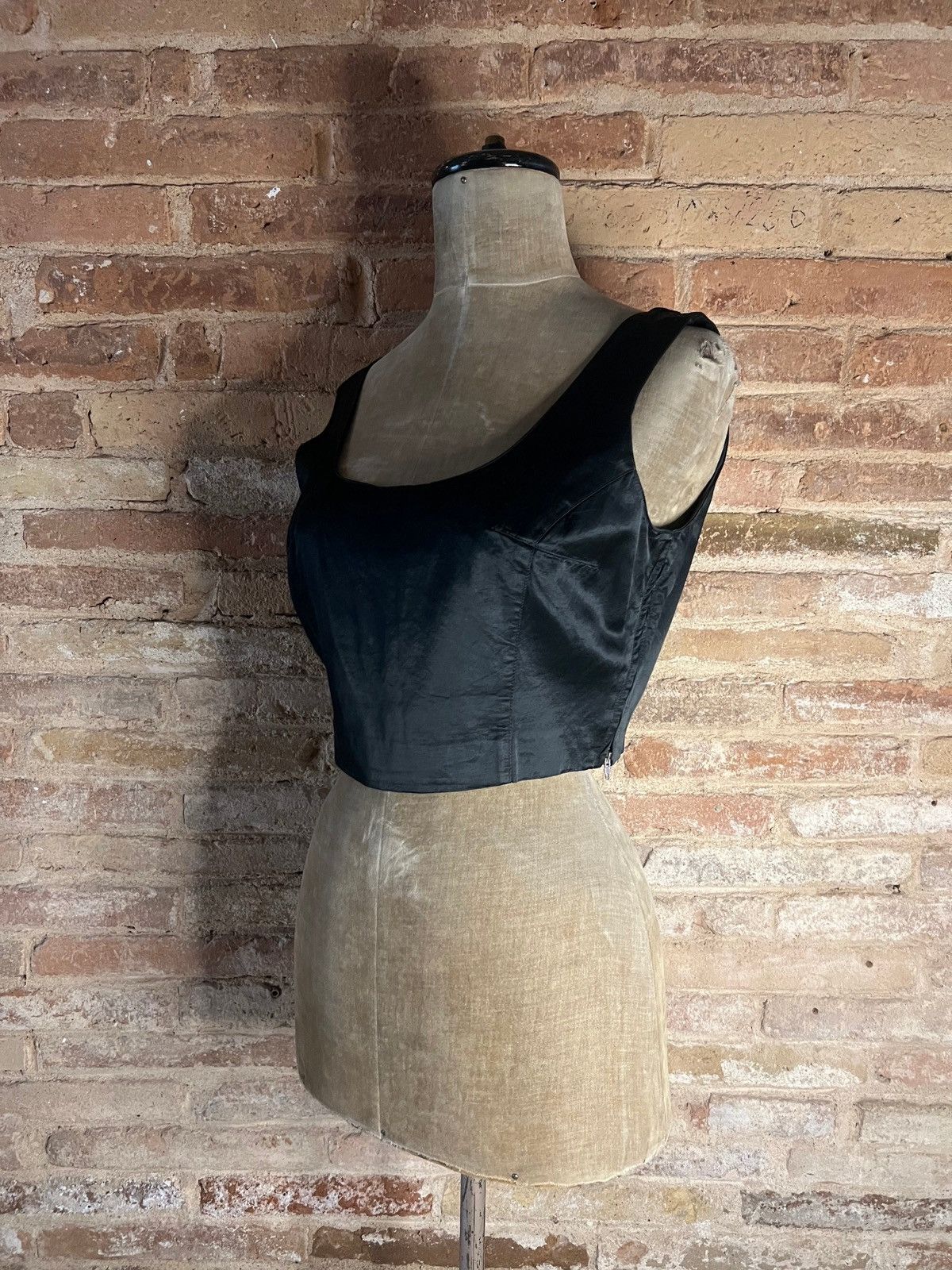 Maison Margiela A/W 1995 BLACK SATIN CORSET Size M / US 6-8 / IT 42-44 - 4 Thumbnail