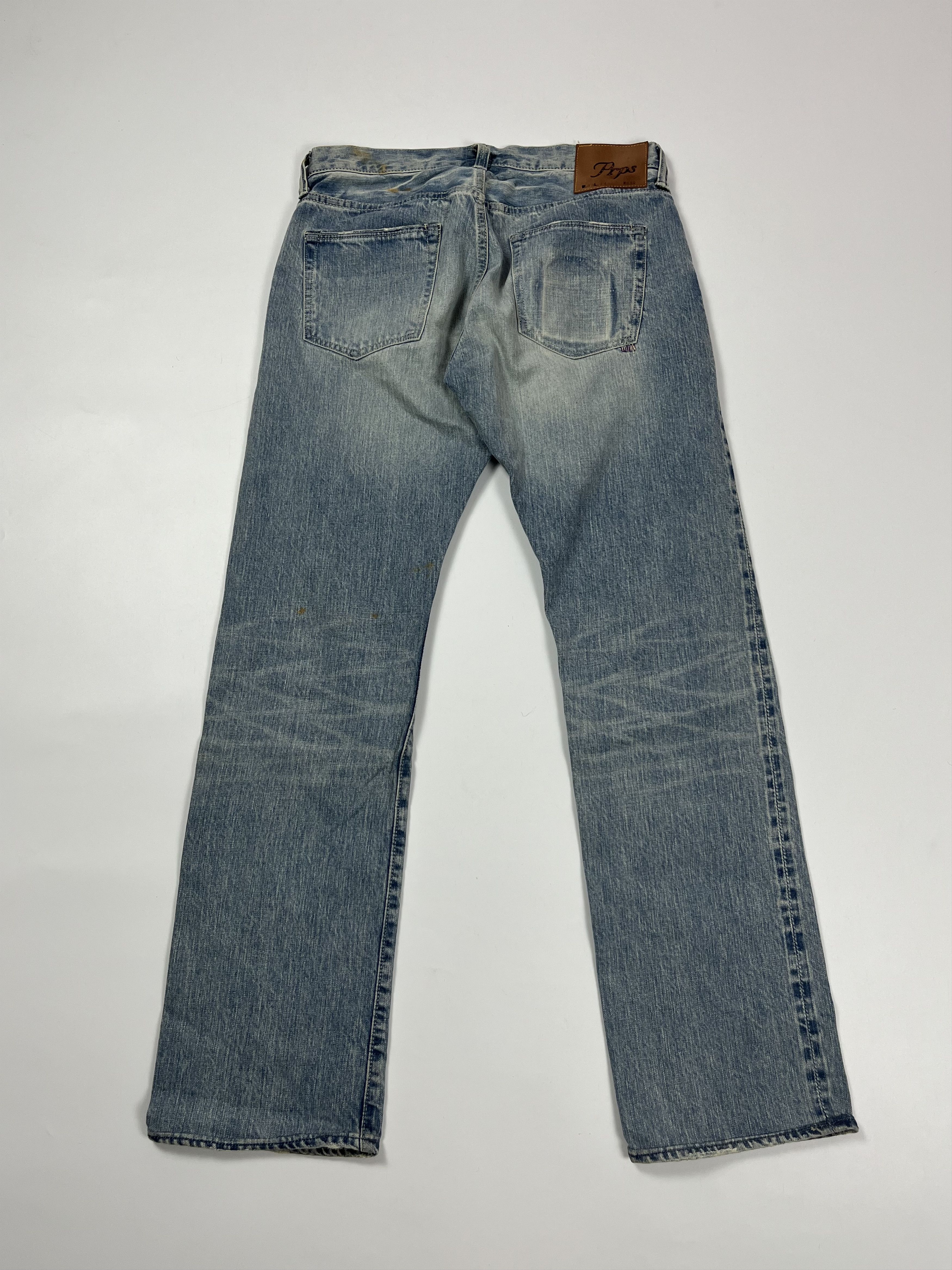 Prps Prps Japan Denim Jeans Selvedge Size W33 L34 Distressed Size US 33 - 6 Thumbnail