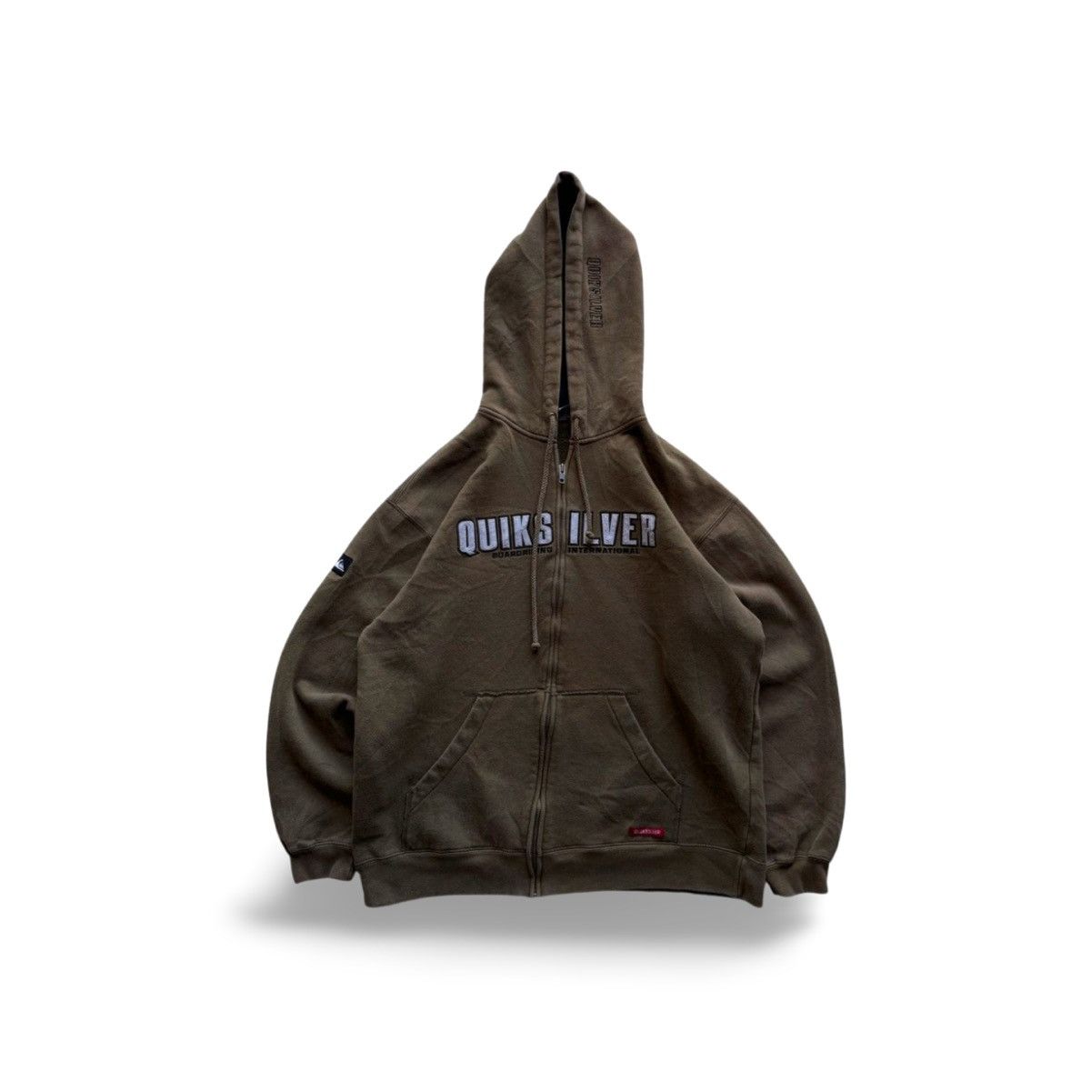 Quiksilver Y2K Quiksilver Crazy Surf Skate Zip Up Hoodie Size US M / EU 48-50 / 2 - 1 Thumbnail