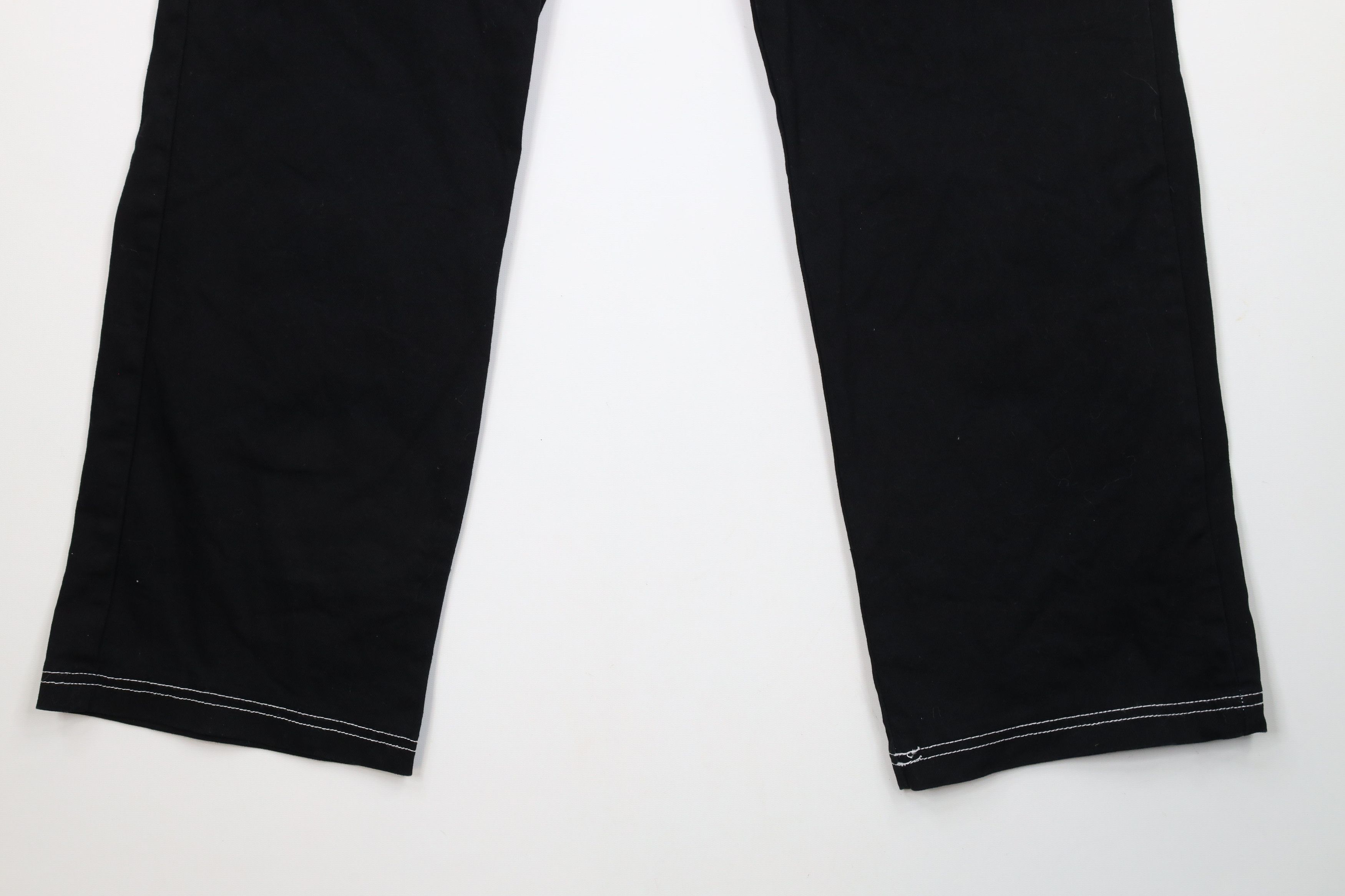 Vintage Vintage 90s Y2K Streetwear Goth Skater Wide Leg Cargo Jeans Size 32" / US 10 / IT 46 - 4 Thumbnail