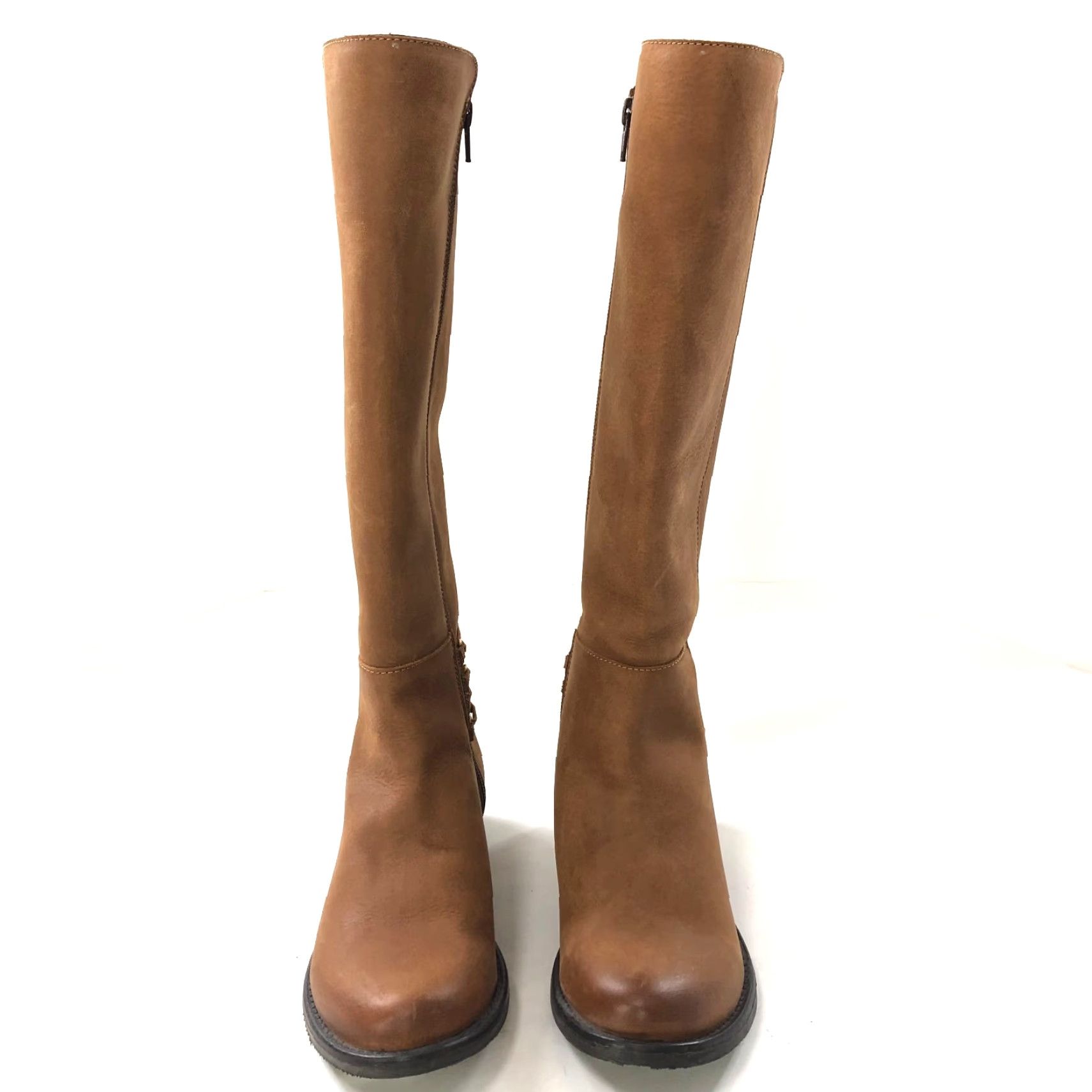 Steve Madden Steve Madden Leather Women's 7.5 Side Zip Knee Boots Brown MINT Boots Brown Women 7.5 Knee Boots Western Casual Vintage No Size US 8 / IT 38 - 2 Thumbnail