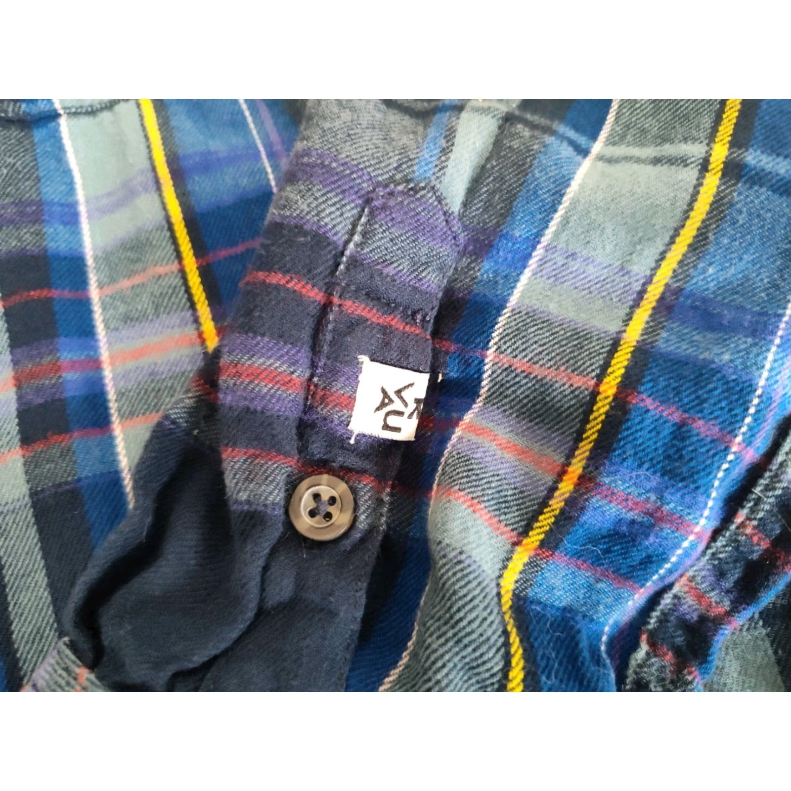 KAVU VINTAGE KAVU Women's Plaid Flannel Shirt Casual Outdoor Hiking Blue Yellow Red Size Small Size S / US 4 / IT 40 - 7 Thumbnail