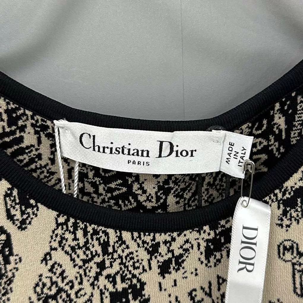 Dior Dior Paris Map Knit Dress Size 40 Size M / US 6-8 / IT 42-44 - 5 Thumbnail