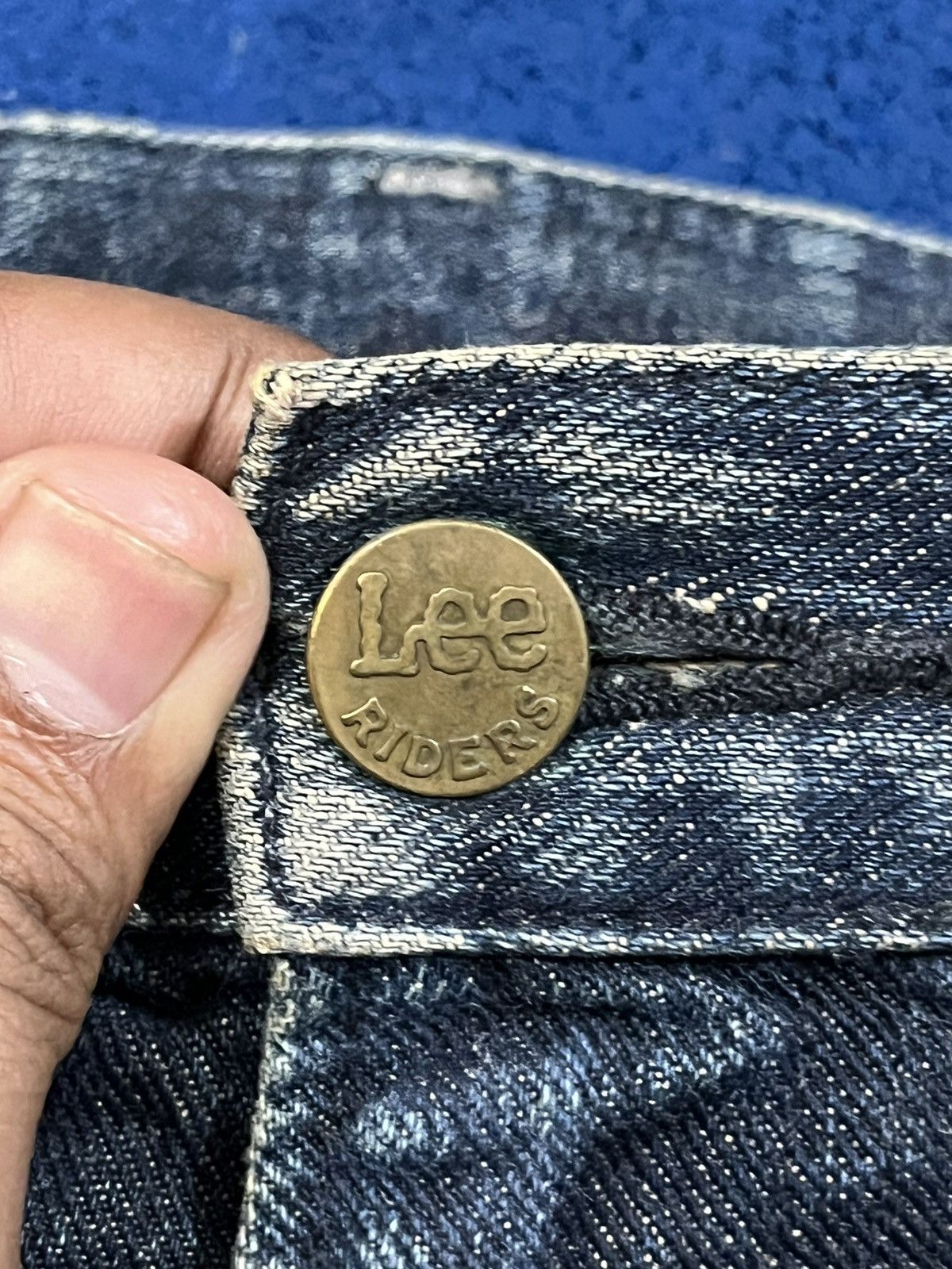 Cowboy Equipment Vintage Lee Riders Cowboy Spirit Fellows Jeans Size US 35 - 8 Thumbnail