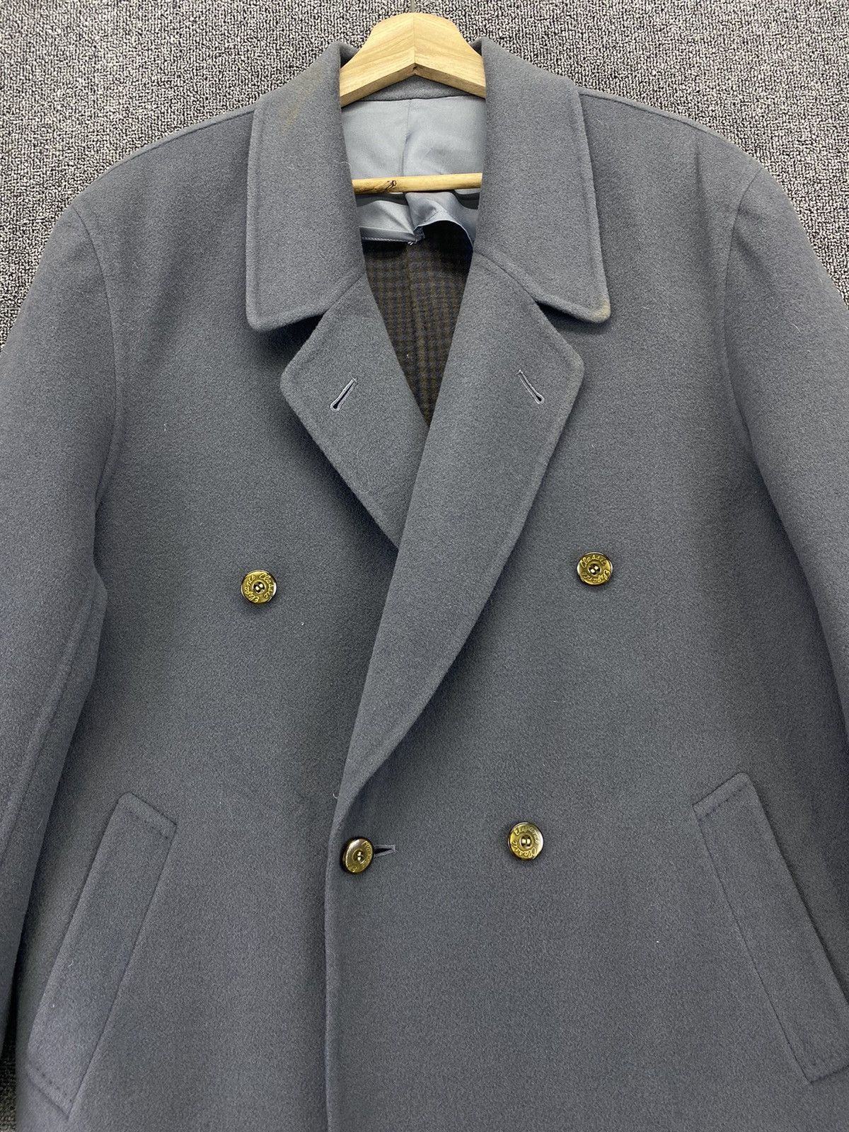 Balmain Vintage Pierre Balmain Wool Coat Jacket Size US M / EU 48-50 / 2 - 5 Thumbnail
