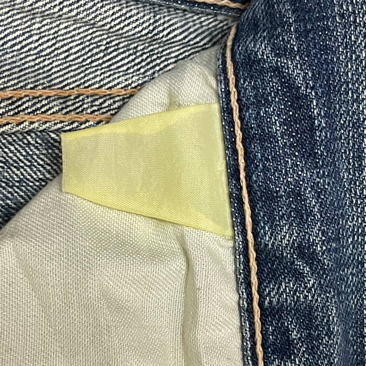 Japanese Brand Vintage La Guardia Selvedge Denim Thrashed Jeans Single ® Size US 30 / EU 46 - 11 Thumbnail