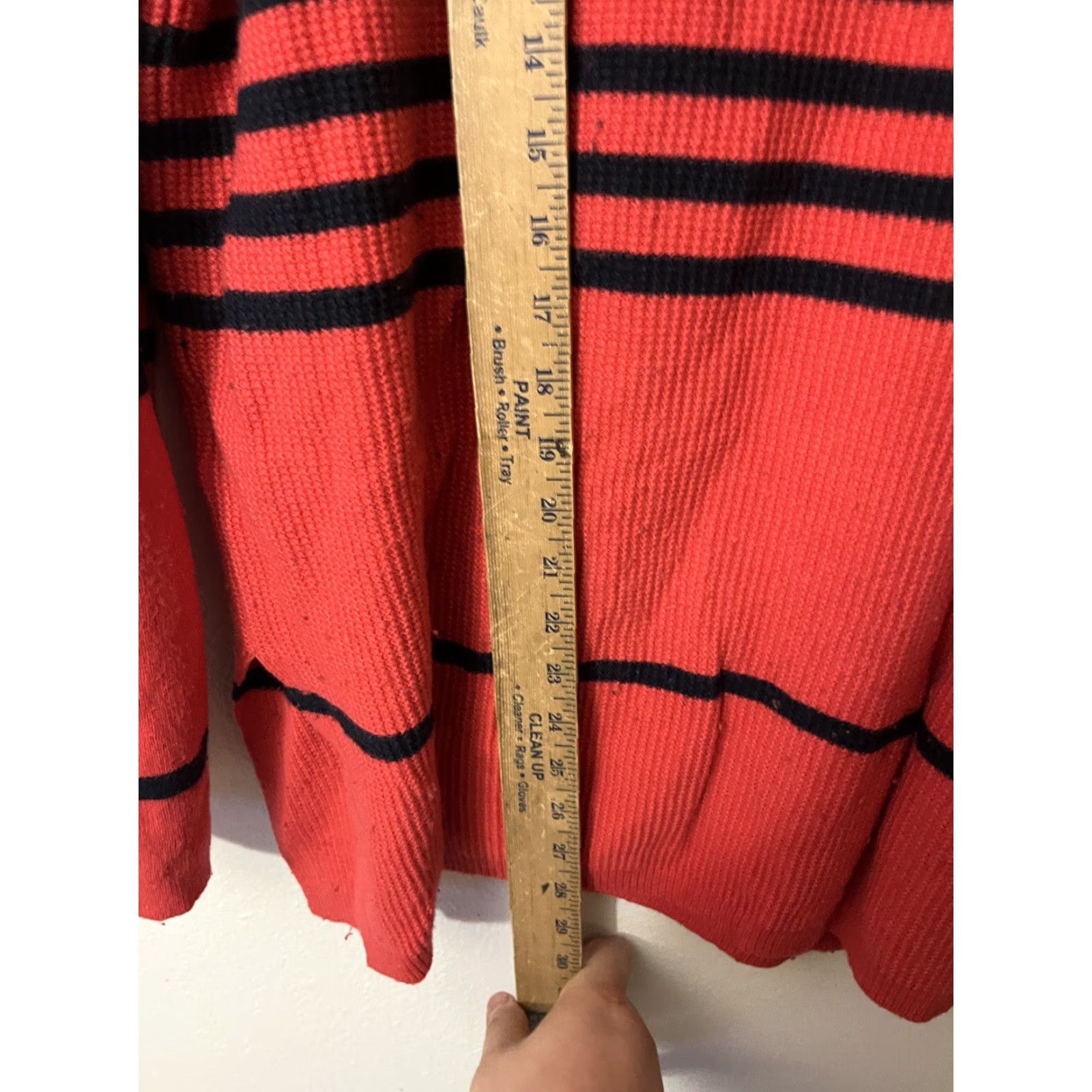 Gap Vintage Gap Red V-Neck Long Sleeve Sweater Women XL Pullover Classic Size XL / US 12-14 / IT 48-50 - 4 Thumbnail