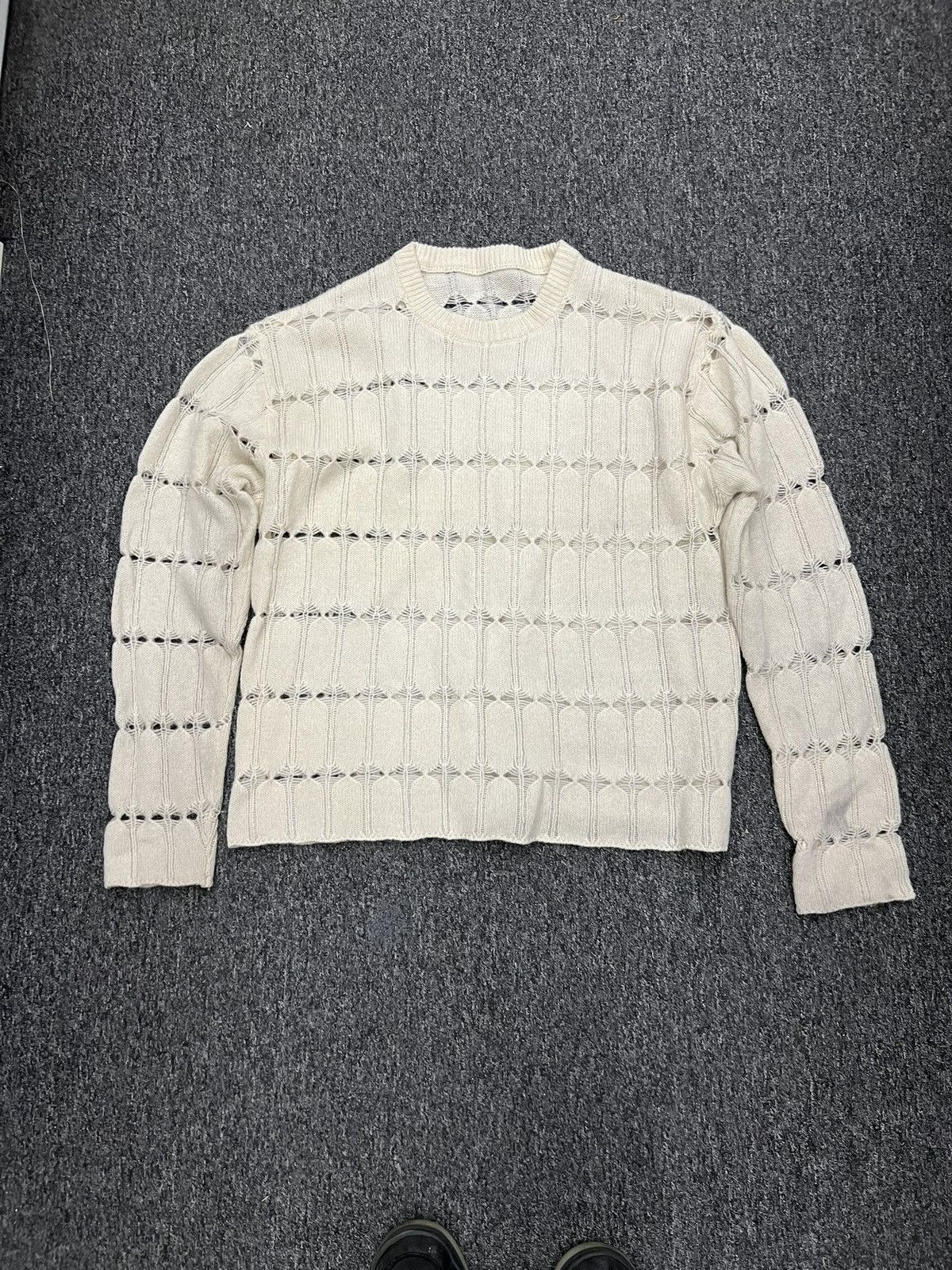 Who Decides War Stain glass knit sweater sample Size US M / EU 48-50 / 2 - 1 Thumbnail