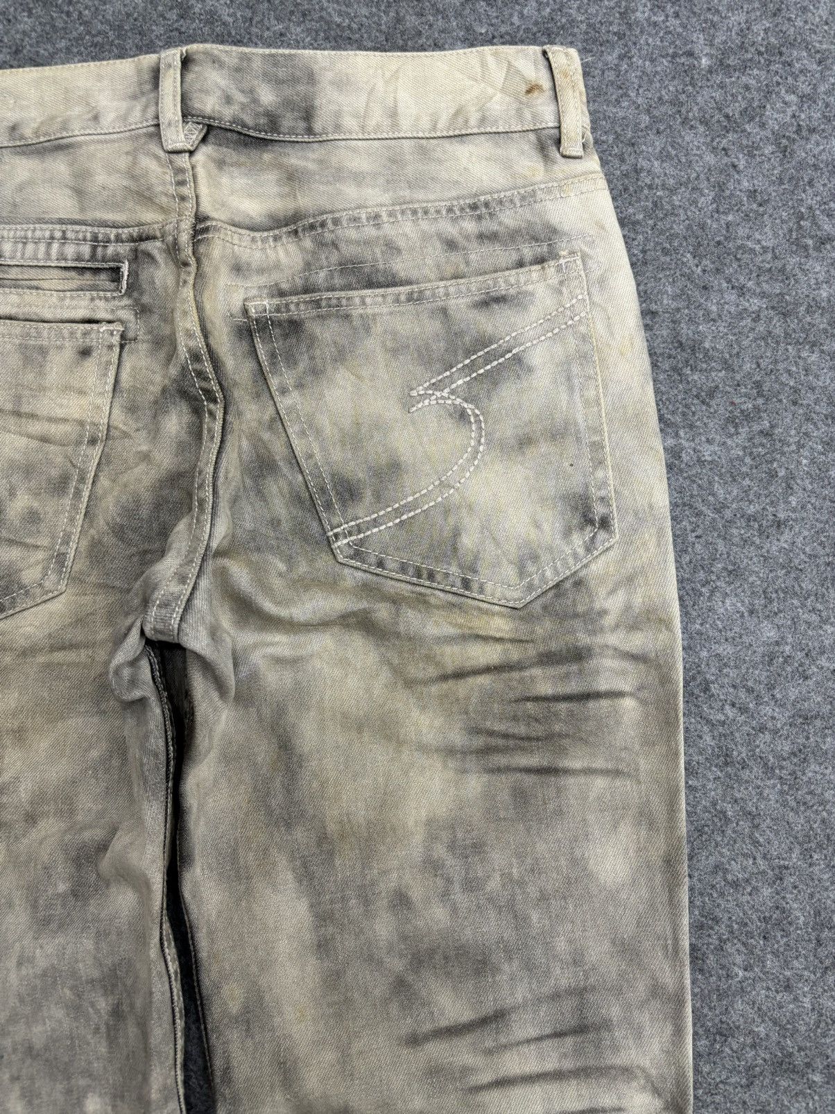 semanticdesign 💥Insane Style semanticdesign Sick Fade Pnk Metal Denim F544 Size US 31 - 13 Thumbnail