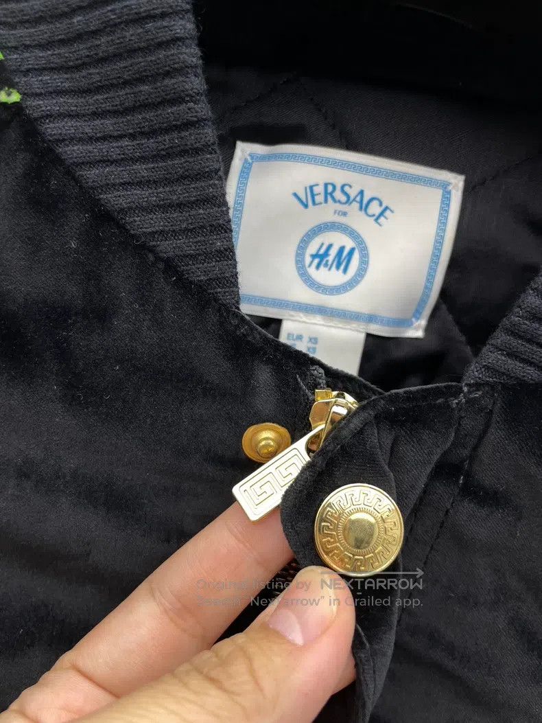 Versace Versace Co-branded velvet jacket Size US XS / EU 42 / 0 - 3 Thumbnail