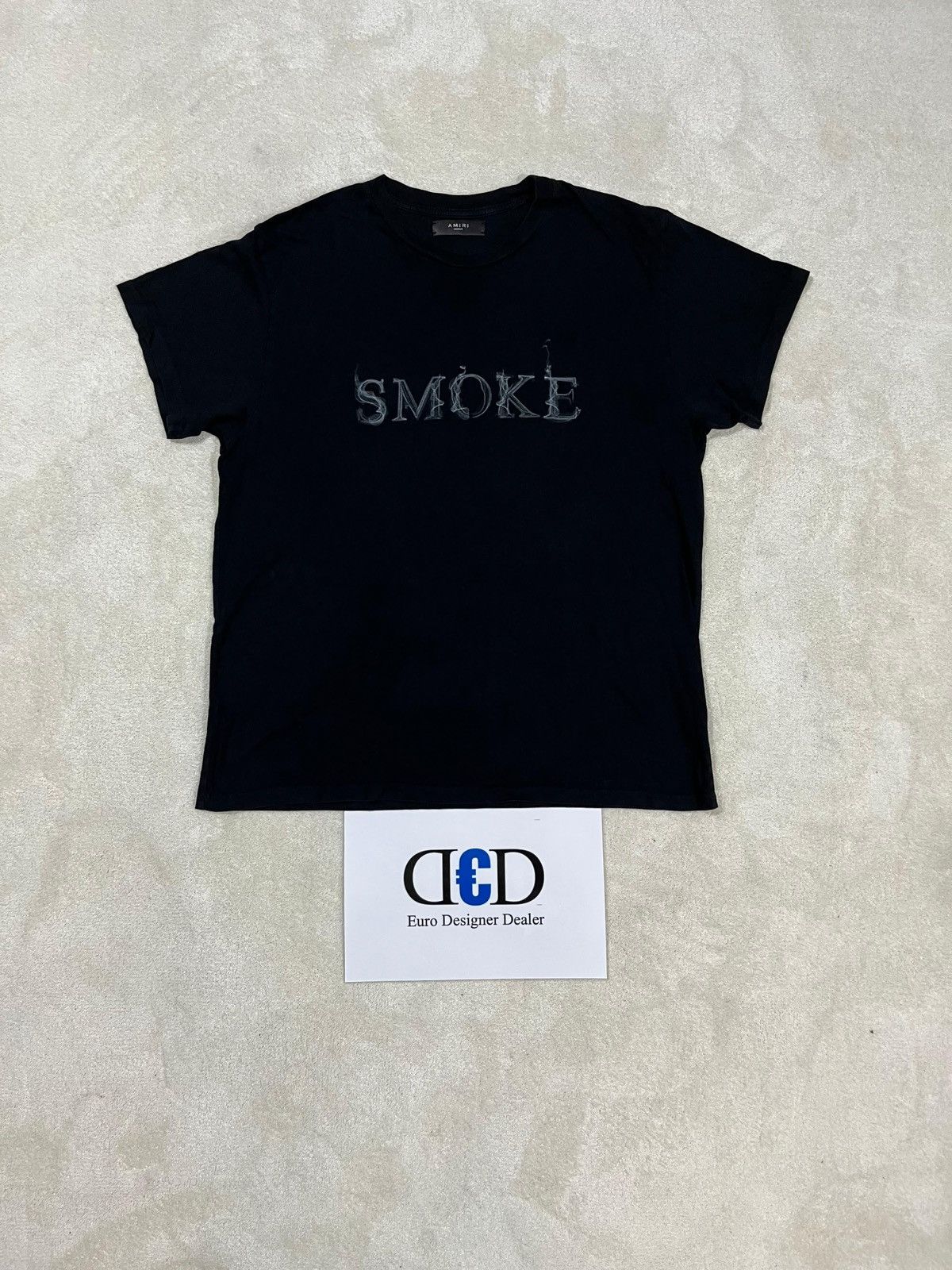 Amiri 💠Amiri💠 SMOKE T-SHIRT BLACK Size US M / EU 48-50 / 2 - 1 Thumbnail
