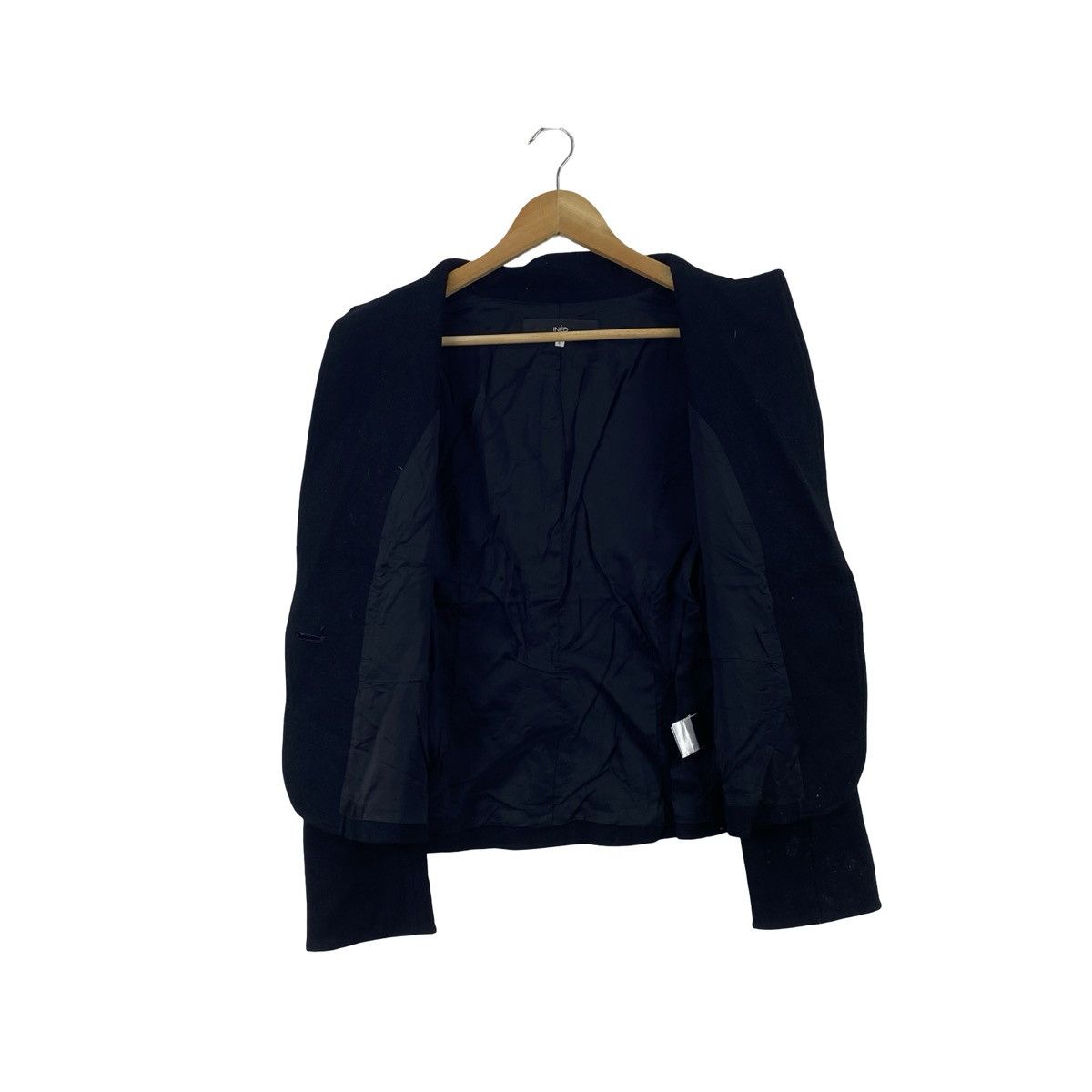 Other INÉD Cropped Tailored Blazer Jacket Single Button Smart Size S / US 4 / IT 40 - 7 Thumbnail