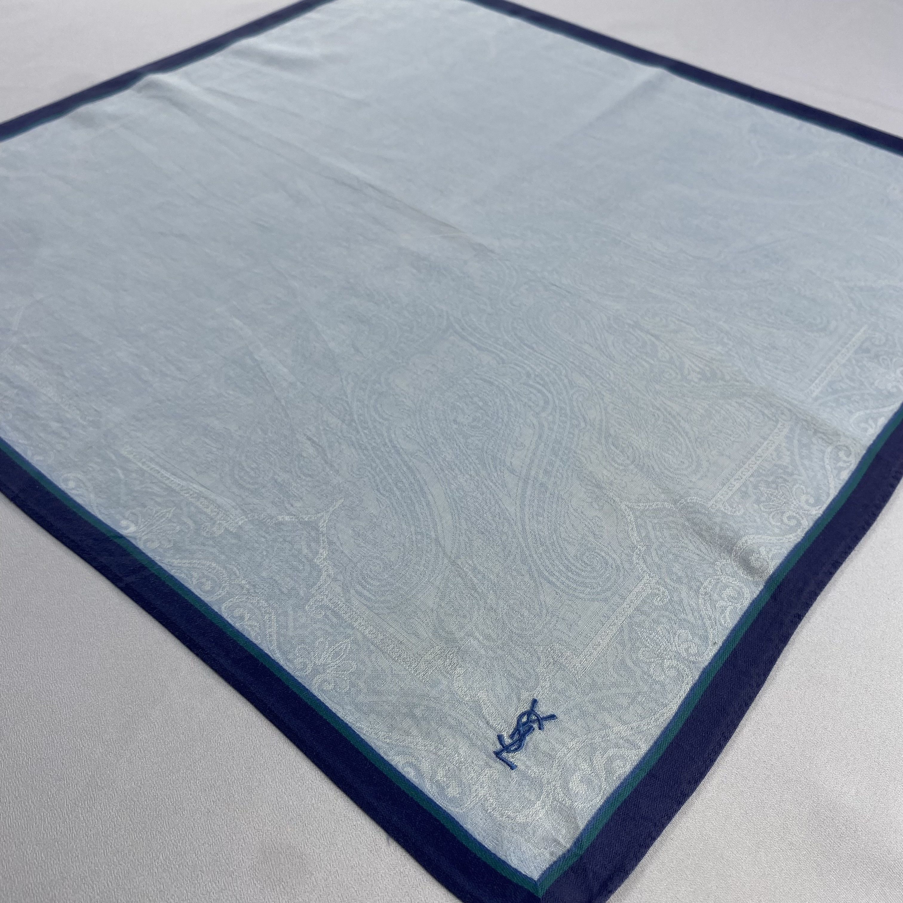 Vintage Yves Saint Laurent Bandana/ Handkerchief / Neckerchief-P1776 Size ONE SIZE - 2 Thumbnail