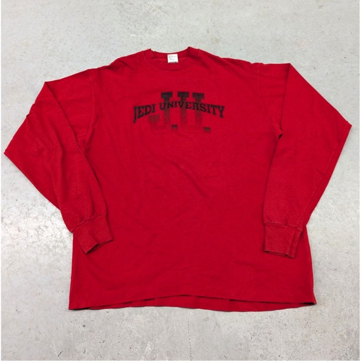Fruit Of The Loom × Star Wars × Vintage Vintage 1994 Jedi University Star Wars long sleeve shirt Size US XL / EU 56 / 4 - 1 Thumbnail