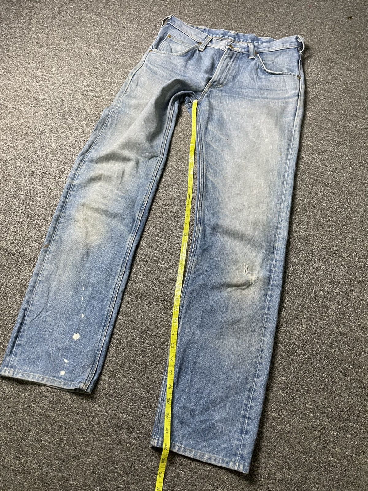 Lee × Vintage Vintage LEE x American Riders Distressed Denim (103) Size US 30 / EU 46 - 5 Thumbnail