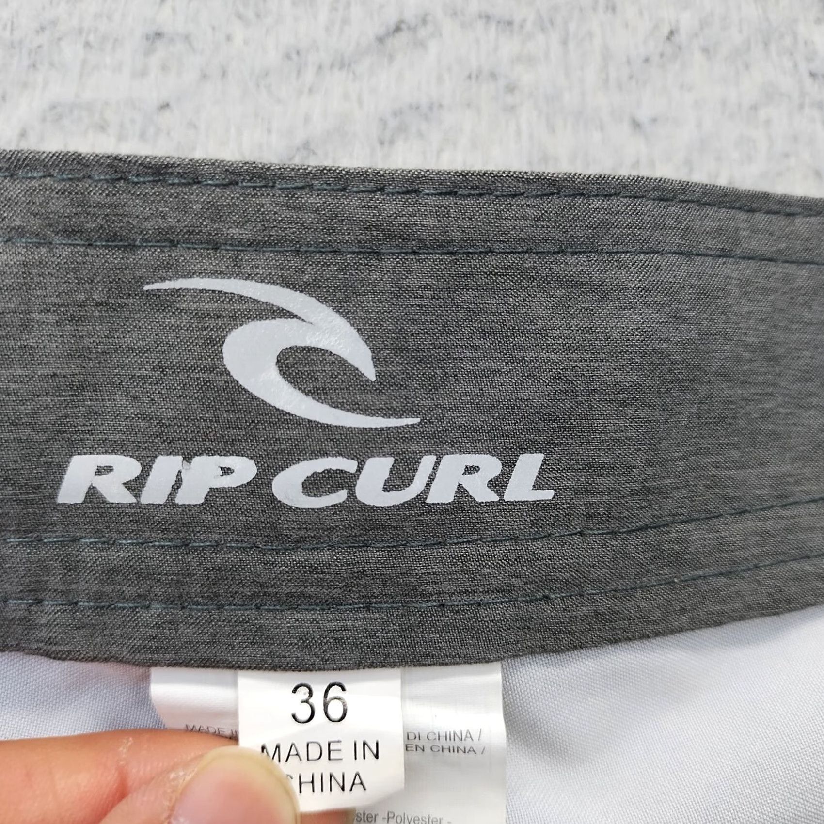 Rip Curl RIP CURL Board Shorts Mens 36 Multi Striped Swimwear Drawstring Pockets Short Bottom Mens Size 36 Multicolor 100% Polyester Size US 36 / EU 52 - 6 Thumbnail
