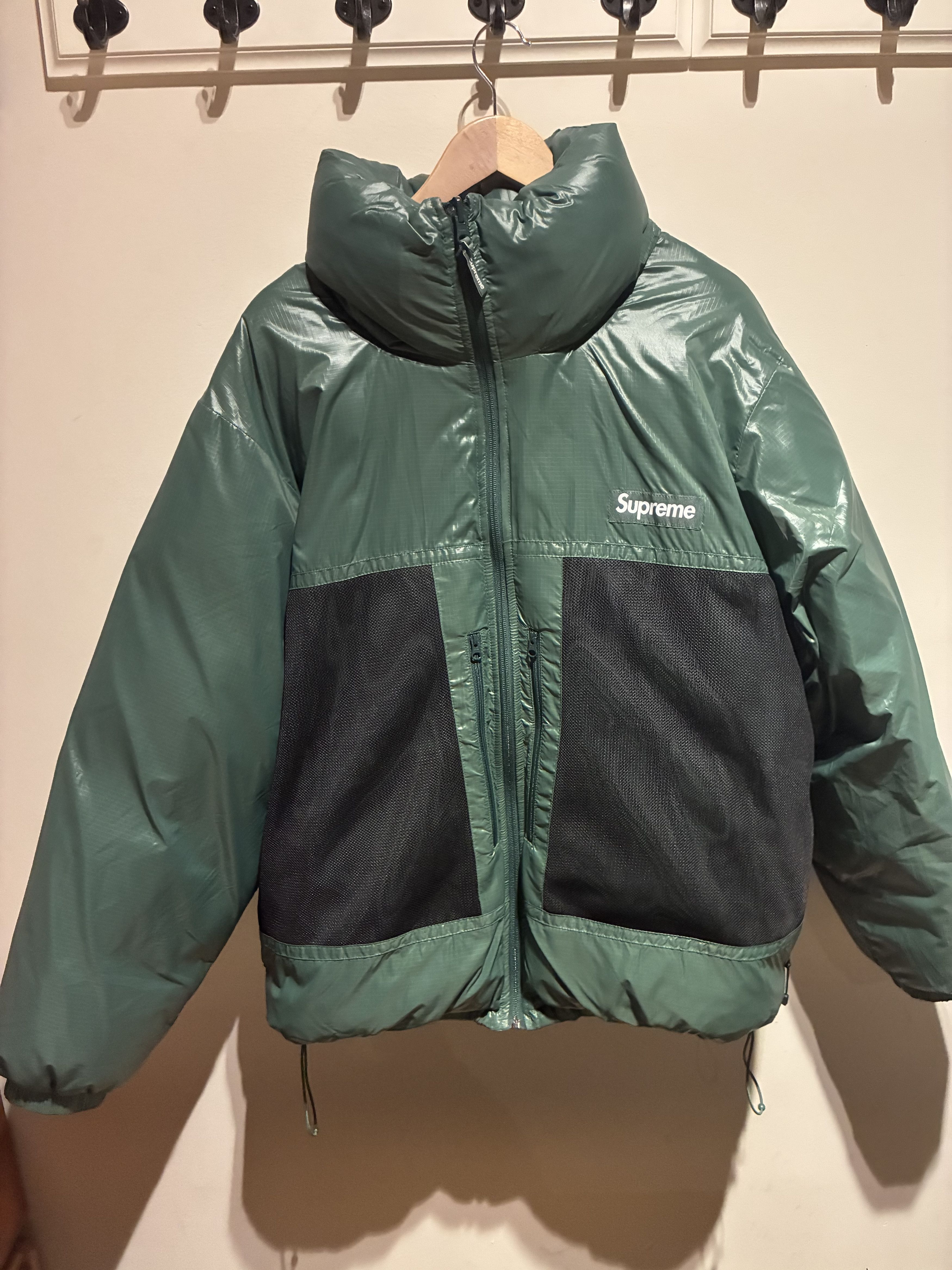 Supreme Supreme Reversible Featherweight Down Puffer Jacket green L Size US L / EU 52-54 / 3 - 1 Thumbnail