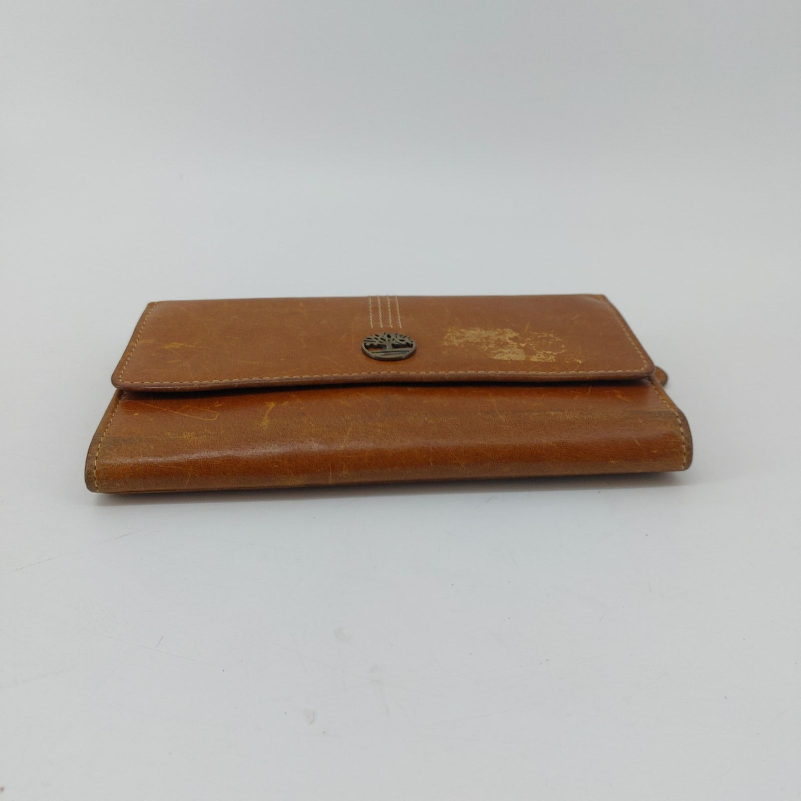 Timberland Timberland Genuine Leather Trifold Wallet Brown Brown Cards Size ONE SIZE - 16 Thumbnail
