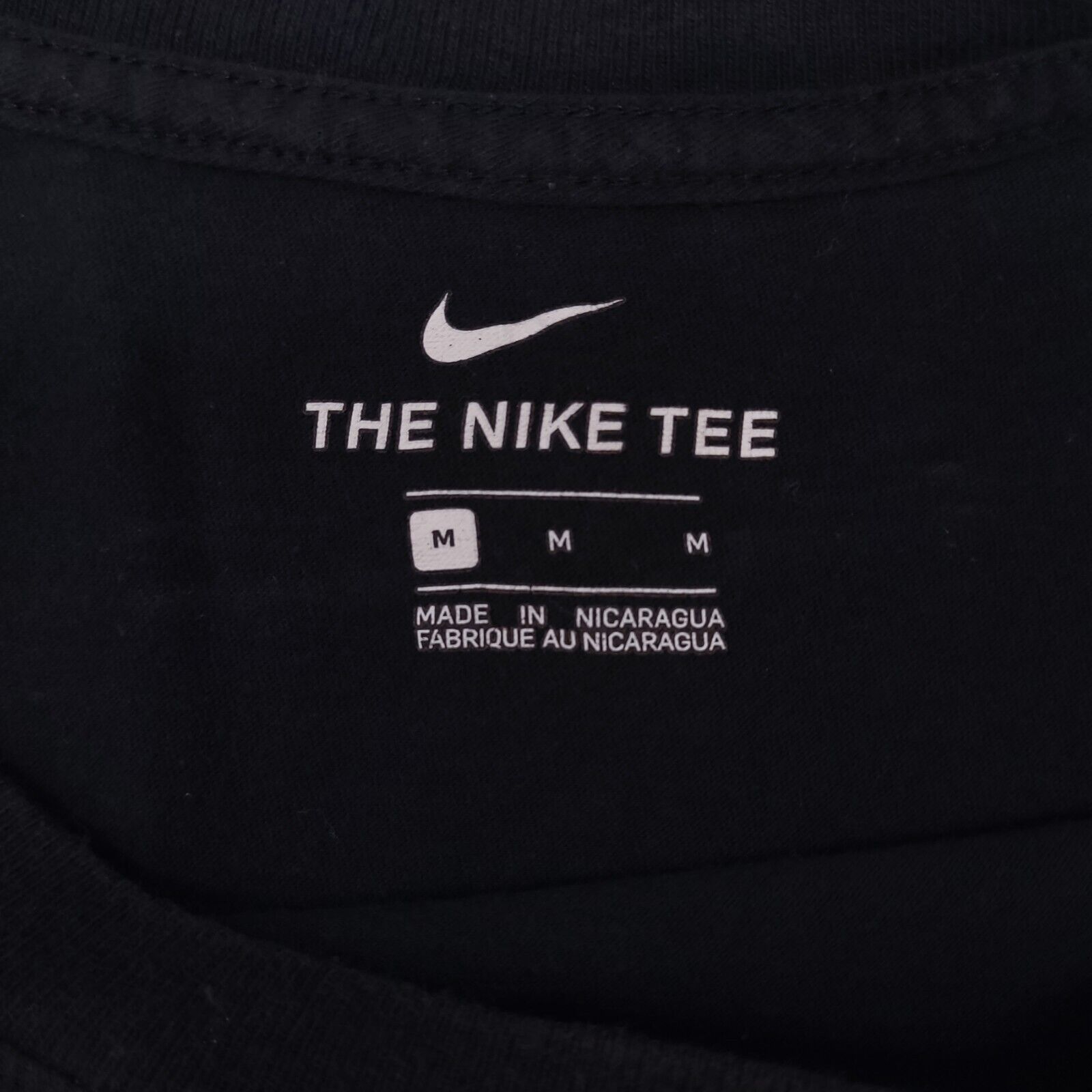 Nike The Nike Tee Graphic T-Shirt Adult Mens Size Medium M Black Size US M / EU 48-50 / 2 - 3 Thumbnail