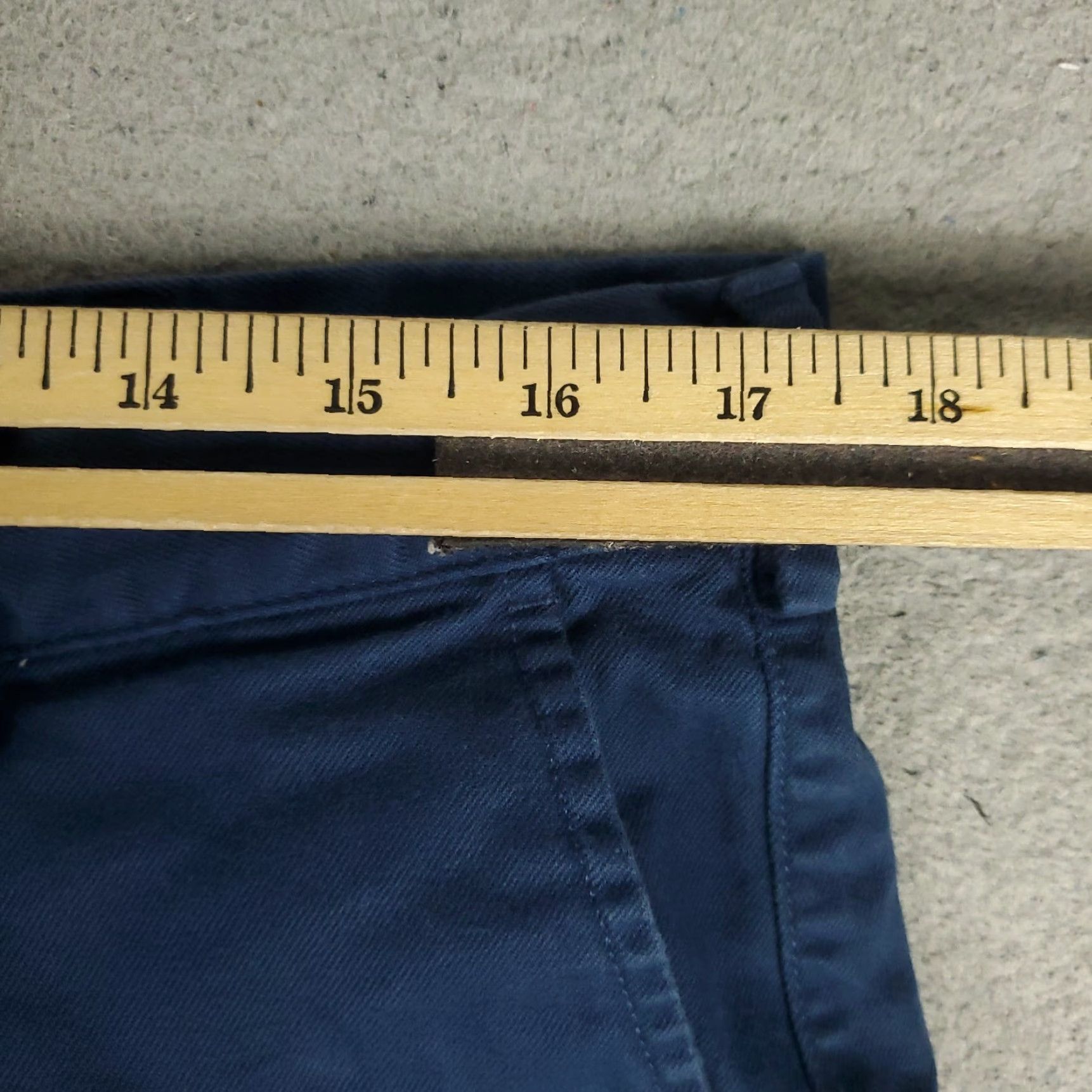 Peter Millar Peter Millar Shorts Mens Size 35 Blue Flat Front Chino Casual Golf FADED Size US 35 - 4 Thumbnail