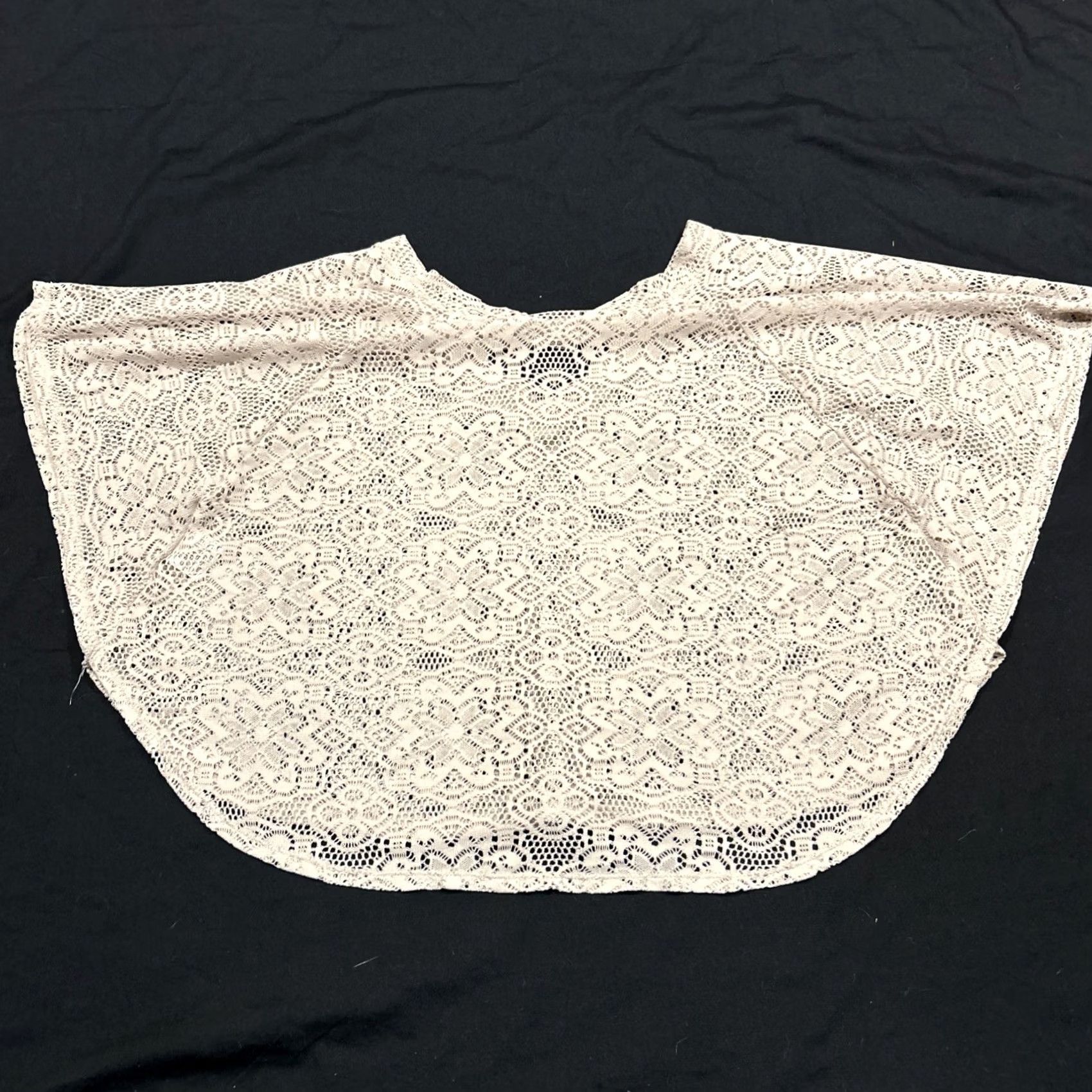 Vintage Bongo Blouse Size L Beige Batwing Sleeve Round Neck Short Sleeve Polyester 90s Womens Regular Basic Vintage: No Size L / US 10 / IT 46 - 3 Thumbnail