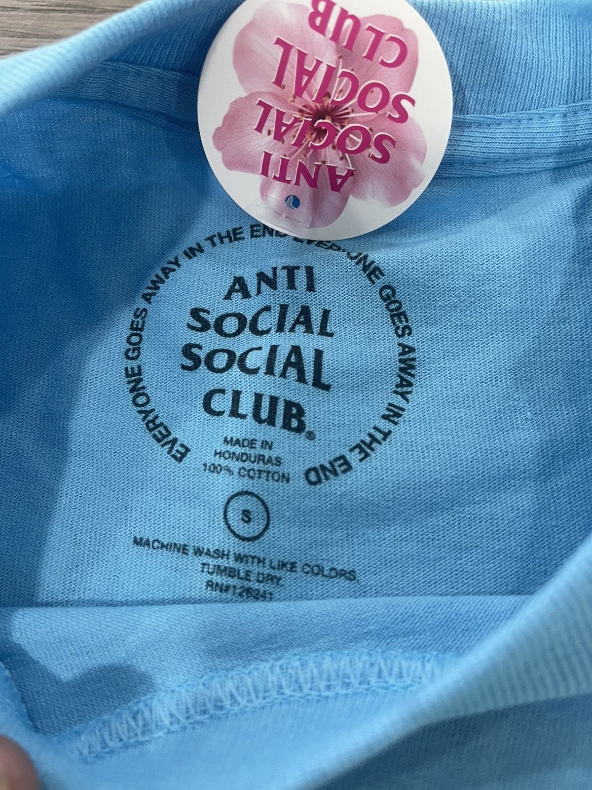 Anti Social Social Club × Designer ‼️ ASSC Anti Social Club I Doubt It Tee Blue Size Small ‼️ Size S / US 4 / IT 40 - 9 Thumbnail
