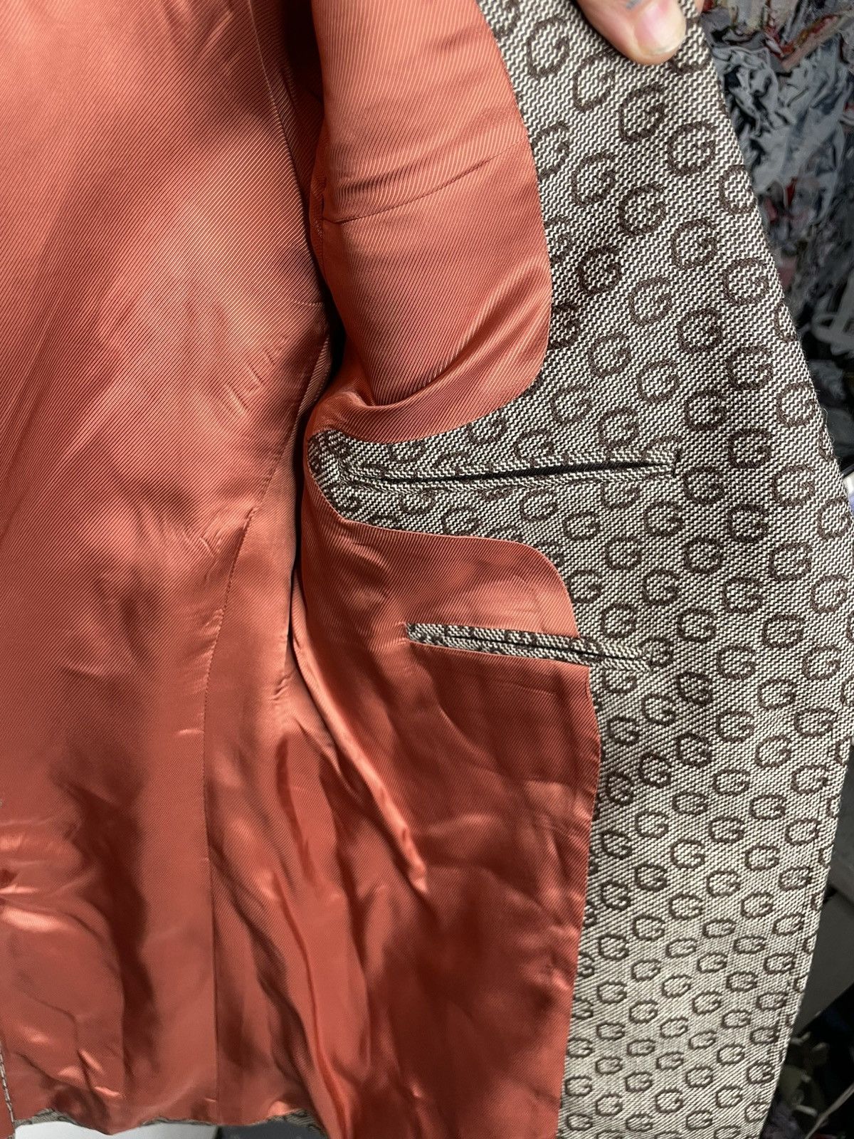 Gucci Gucci G-Logo Jacquard Single-Breasted Women’s Wool Jacket Size M / US 6-8 / IT 42-44 - 6 Thumbnail