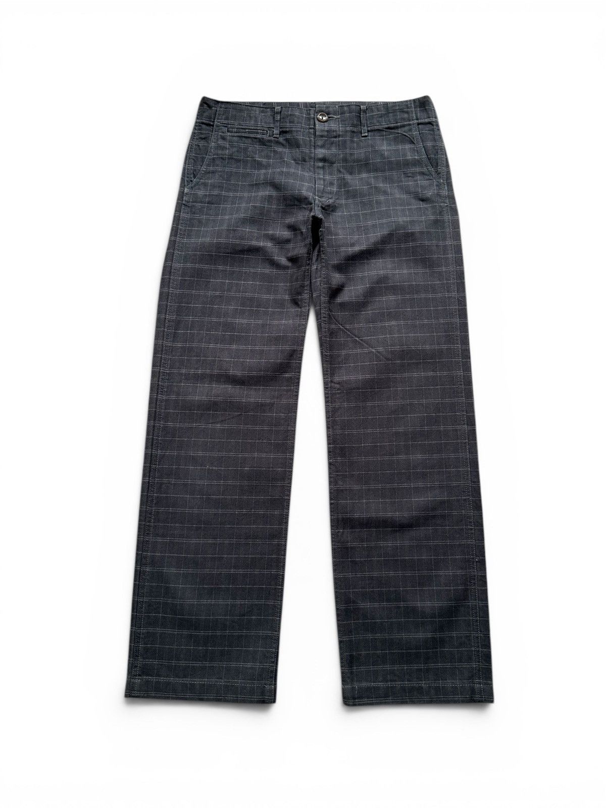 Johnbull 00's JOHNBULL plaid khaki pants Size US 29 - 1 Thumbnail