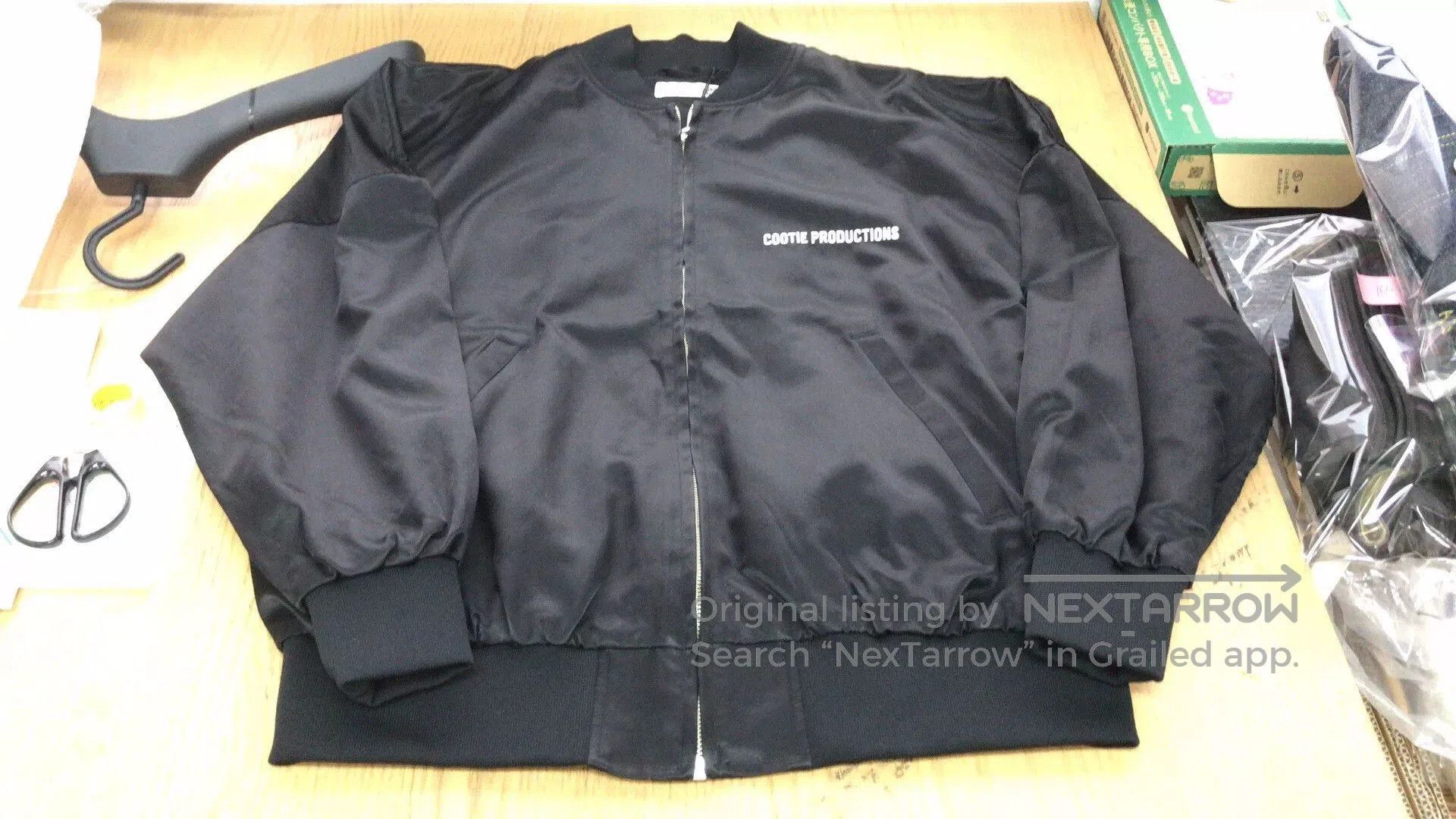 Japanese Brand Cootie Satin Nylon Jacket with Logo Embroidery. Size US S / EU 44-46 / 1 - 8 Thumbnail