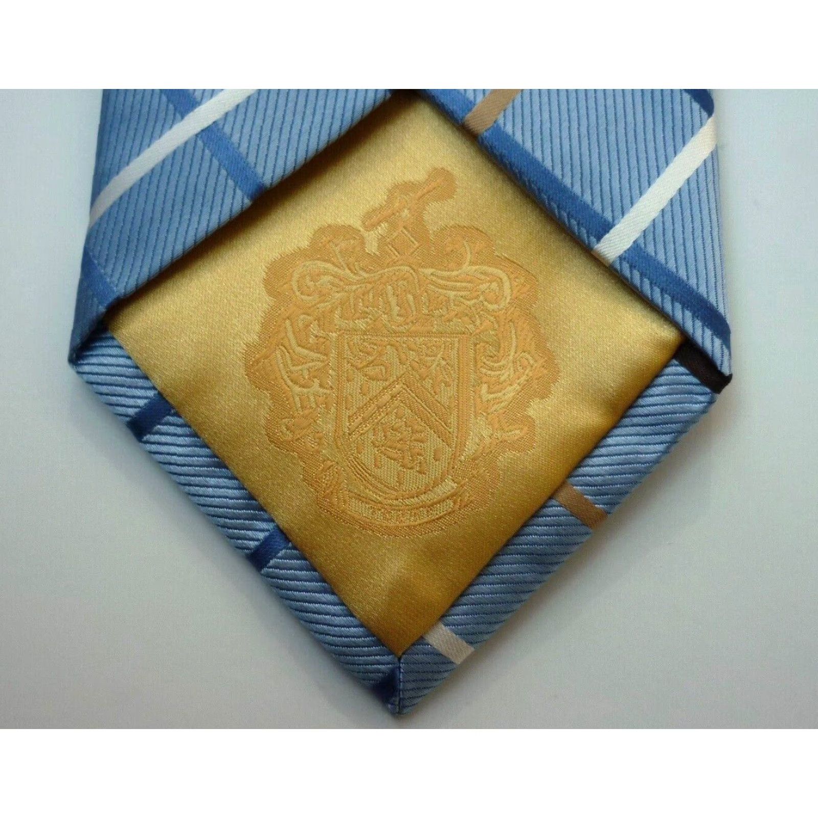 Vintage Donald J. Trump Signature Collection Silk Tie Plaid Mens Tie Blue 56.5in 3.75in Luxury Silk Short Vintage? Size ONE SIZE - 7 Thumbnail
