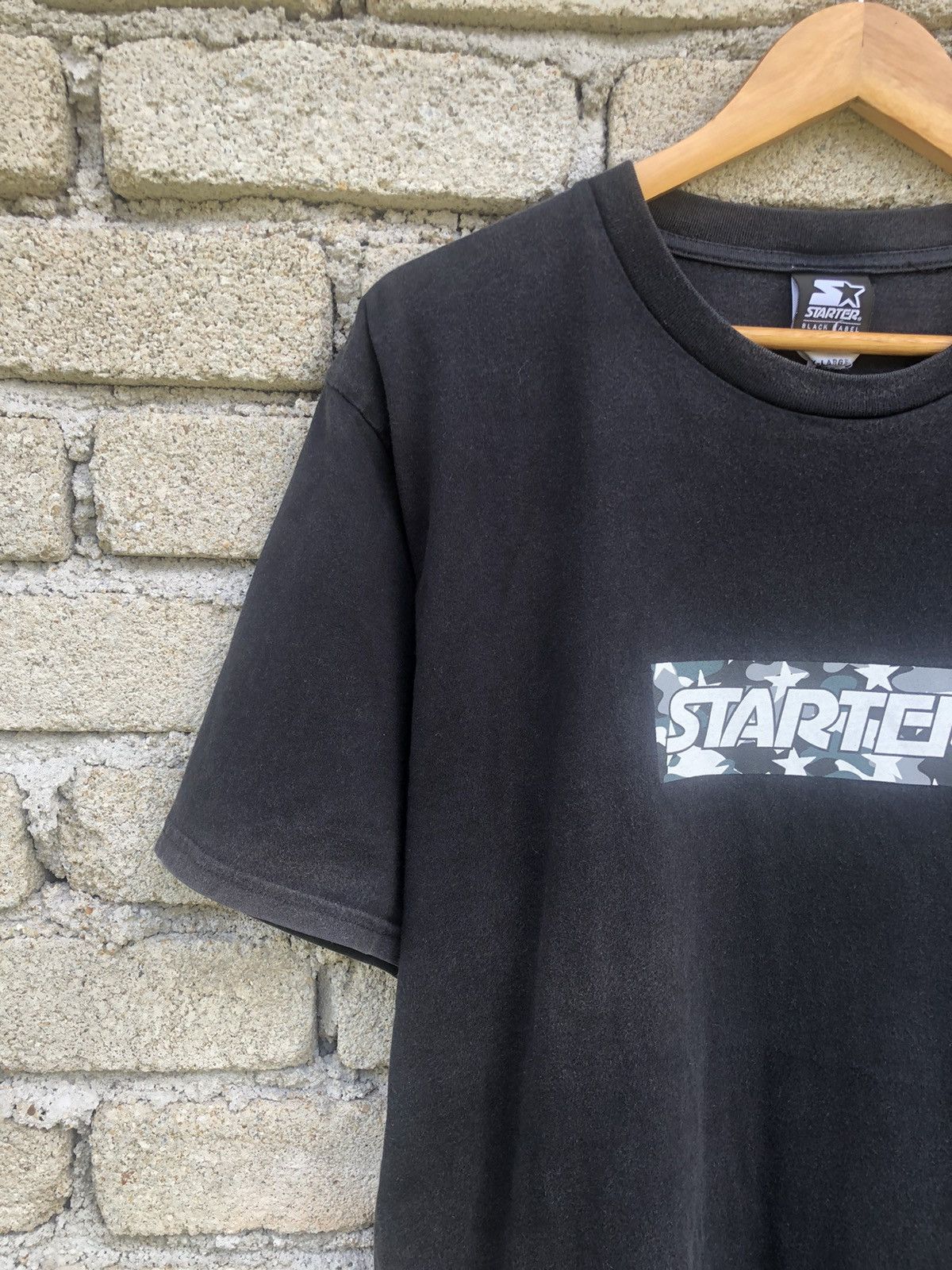 Vintage RARE Vintage 90s Starter Box Logo Tshirt Size US XL / EU 56 / 4 - 5 Thumbnail