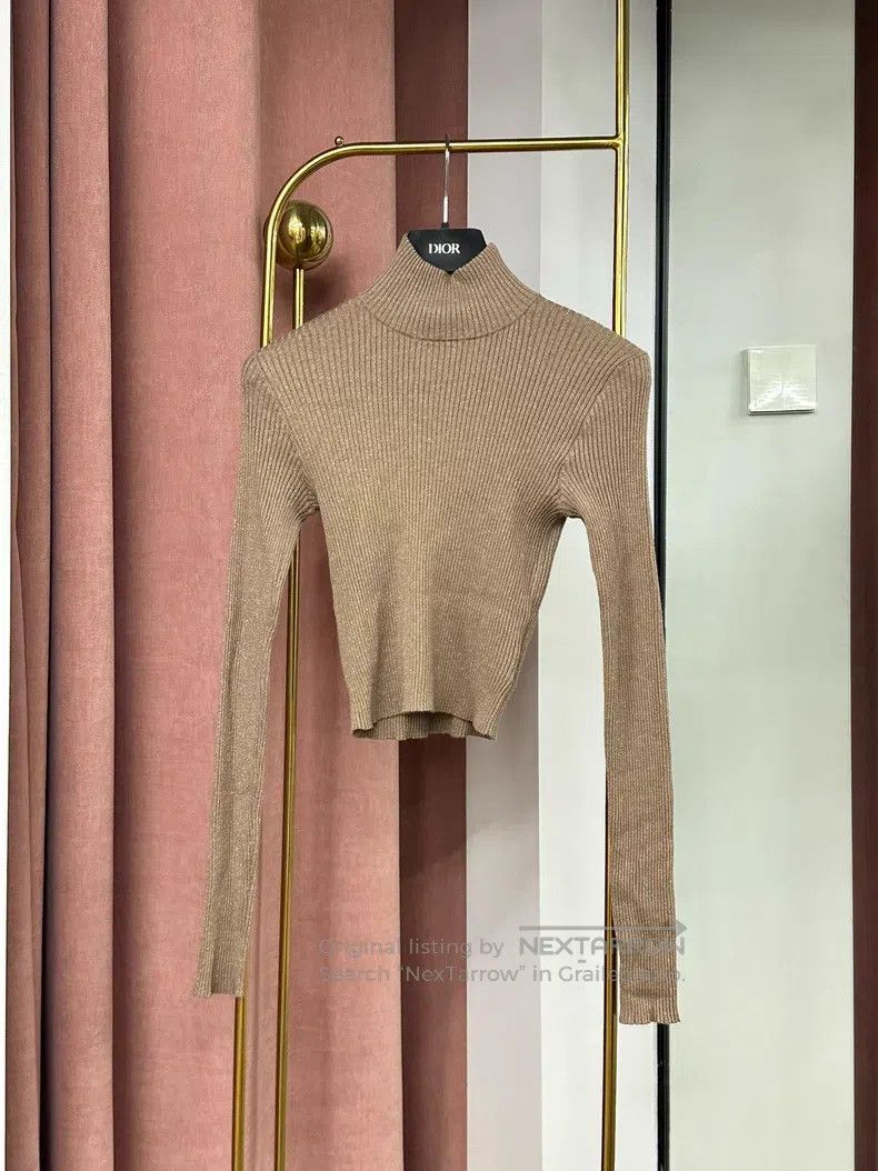 Brunello Cucinelli Brunello Cucinelli Gold Thread Slim Fit Cashmere Knit Set, Size S / US 4 / IT 40 - 2 Thumbnail