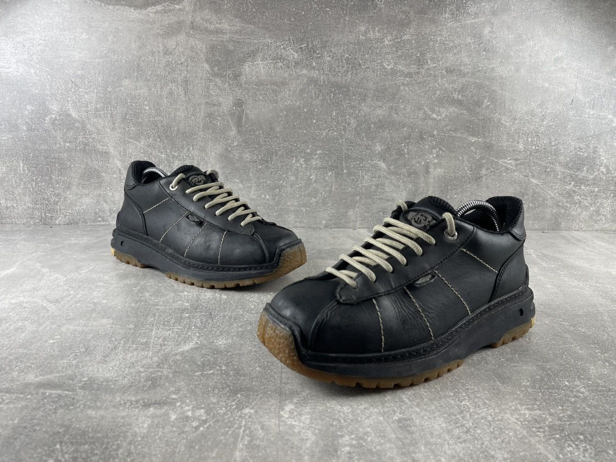 Other The Art Company A.R.T. Y2K Platform Black Leather Sneakers Size US 8 / IT 38 - 4 Thumbnail
