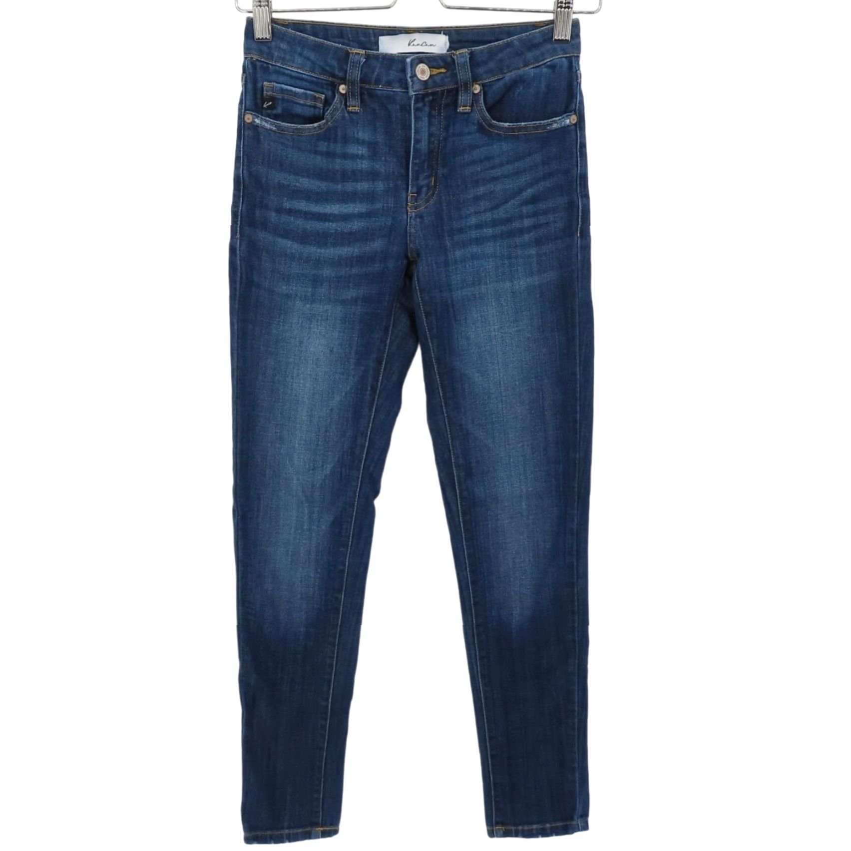 Vintage **Womens Skinny Distressed Blue Denim Jeans 33013** User: **Womens Skinny Distressed Blue Denim Jeans Style 33013** Size 42" / US 20 - 2 Thumbnail