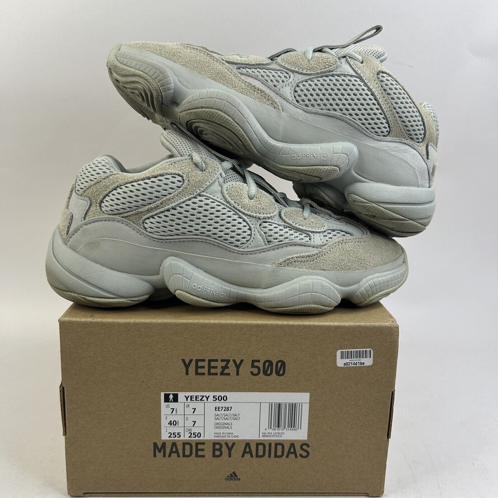 Adidas Adidas Yeezy 500 “Salt Grey” 2024 Size US 9 / IT 39 - 1 Thumbnail