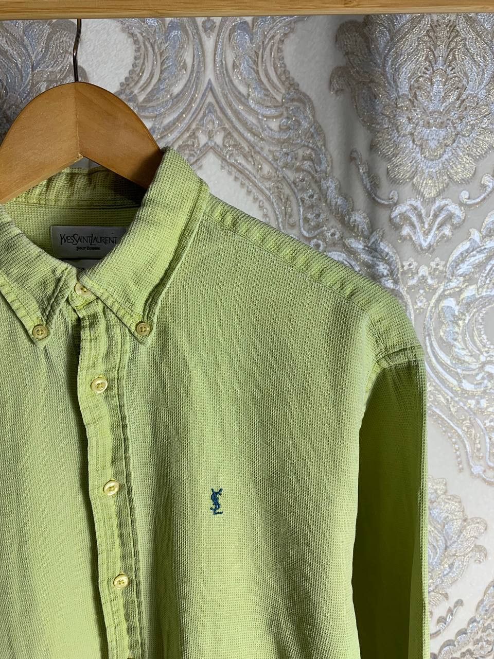 Saint Laurent Paris Vintage YVES Saint Laurent Retro Designer Shirt Y2K 90s Size US M / EU 48-50 / 2 - 2 Thumbnail