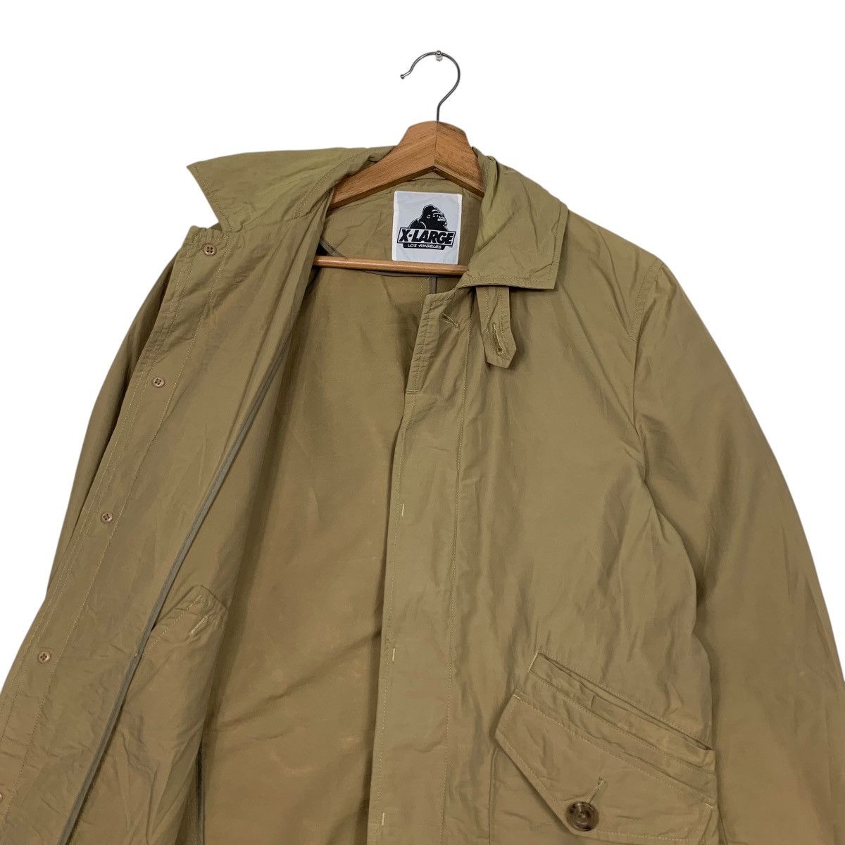 Xlarge X-LARGE Los Angeles Sample Button Coat Jacket #2774-C125 Size US M / EU 48-50 / 2 - 10 Thumbnail