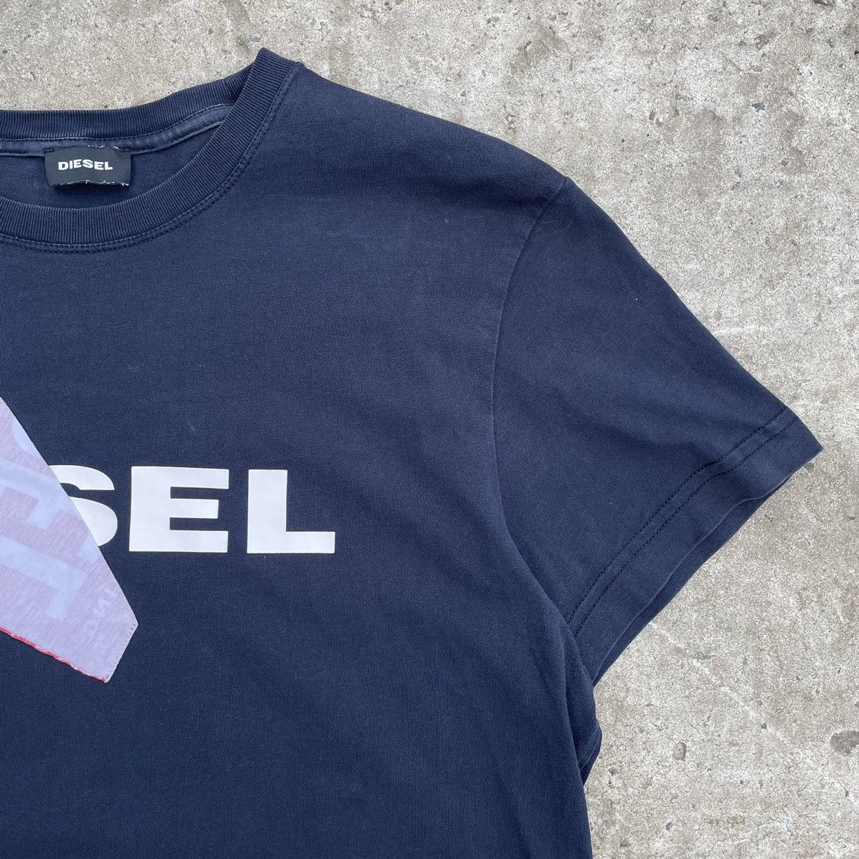 Diesel Vintage Diesel T-shirts Big Logo Y2K Style USA Size L / US 10 / IT 46 - 5 Thumbnail