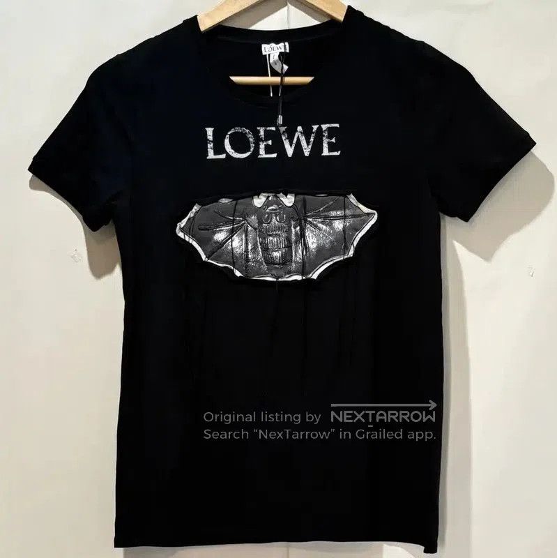 Loewe Loewe Summer Black Cotton Graphic Tee . Size M / US 6-8 / IT 42-44 - 1 Thumbnail