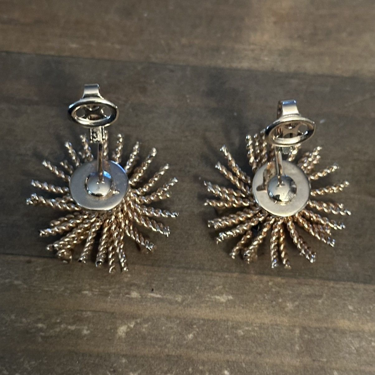 Other × Vintage Vintage Bergere Starburst/Fireworks clip on earrings Size ONE SIZE - 4 Thumbnail