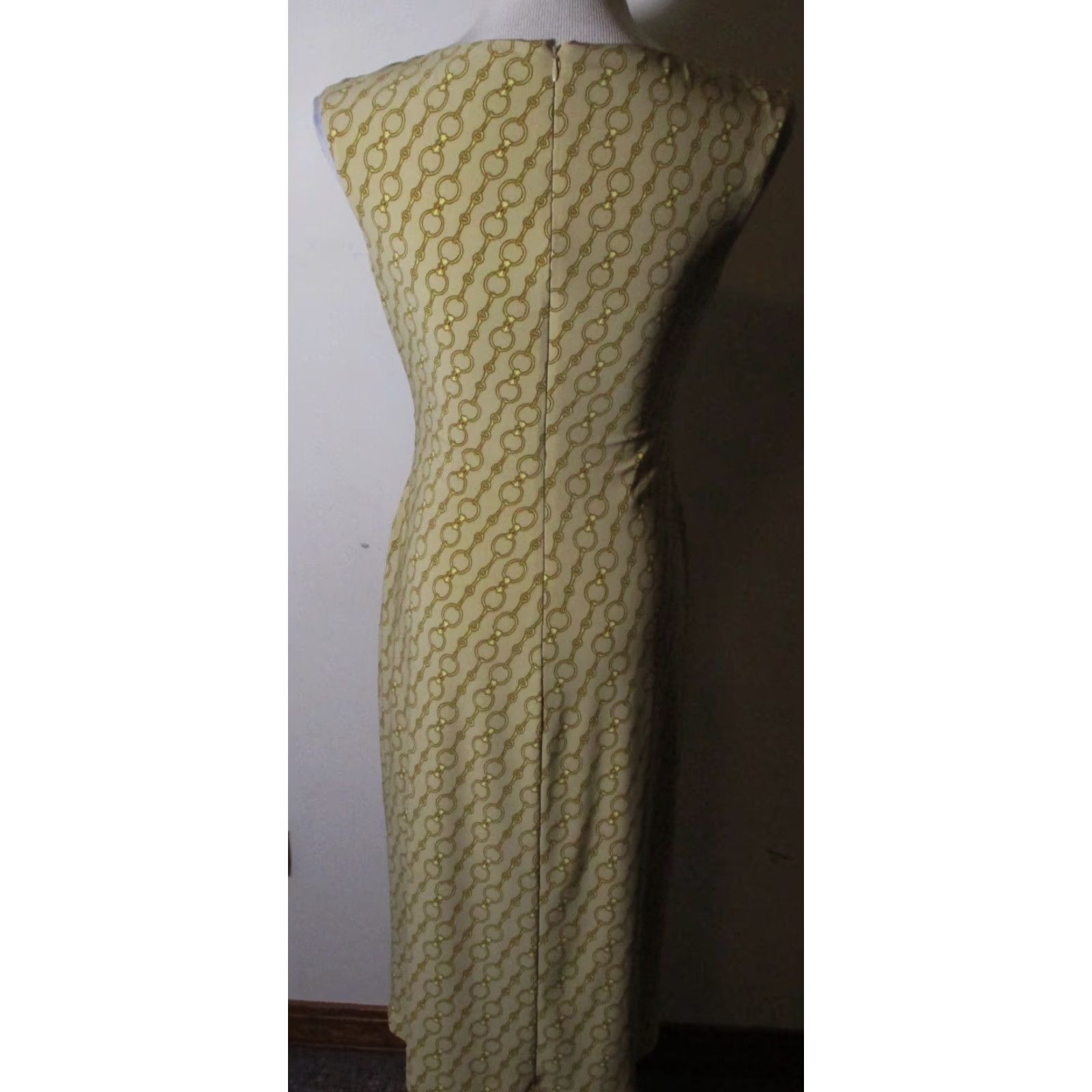 For Cynthia Tan Linen Knee Length Dress Size S 3/4 Sleeve Casual Womens -  crrs.pl