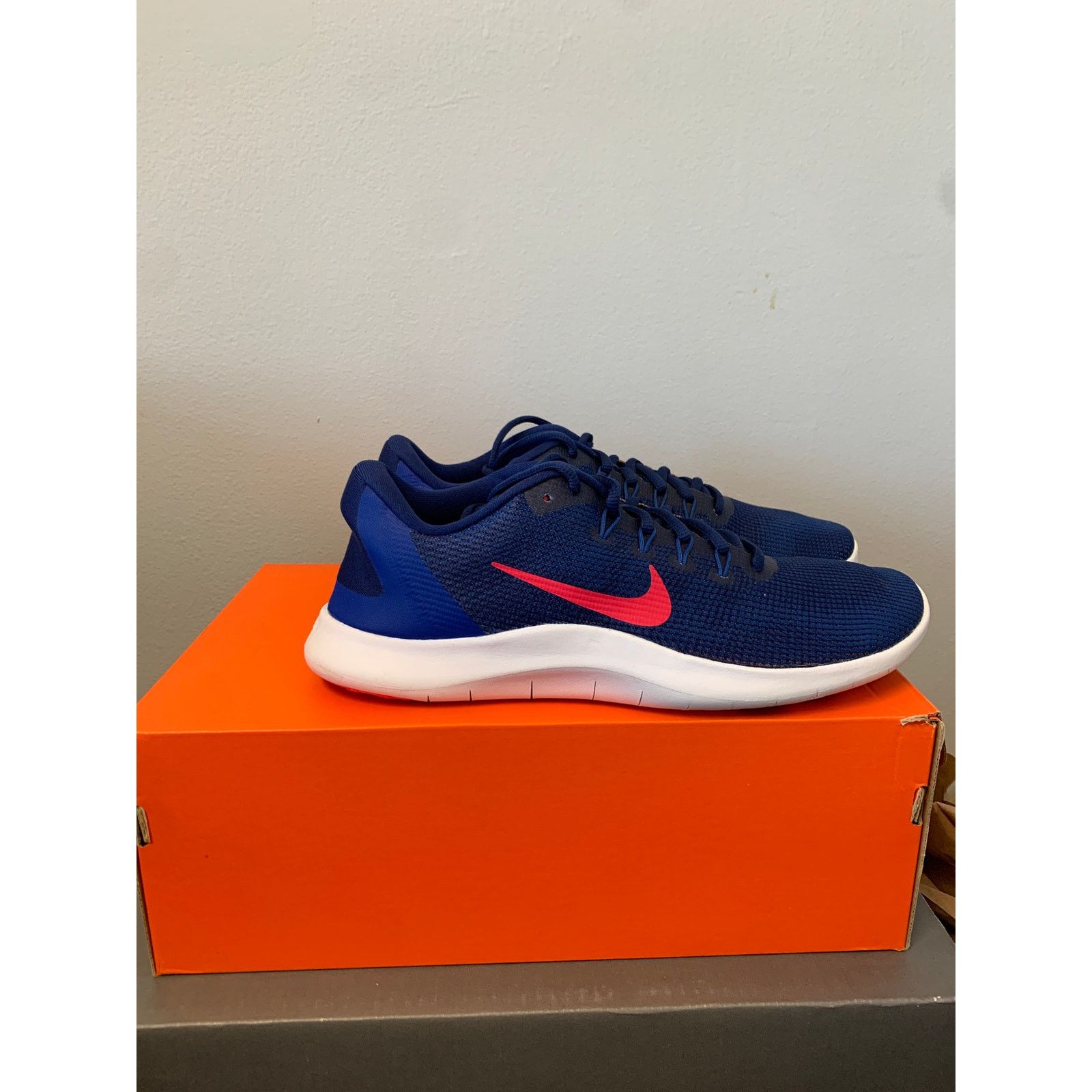 Nike Nike Flex 2018 Runner Blue Men's 10 / Women's 11.5 Size US 10 / EU 43 - 4 Thumbnail