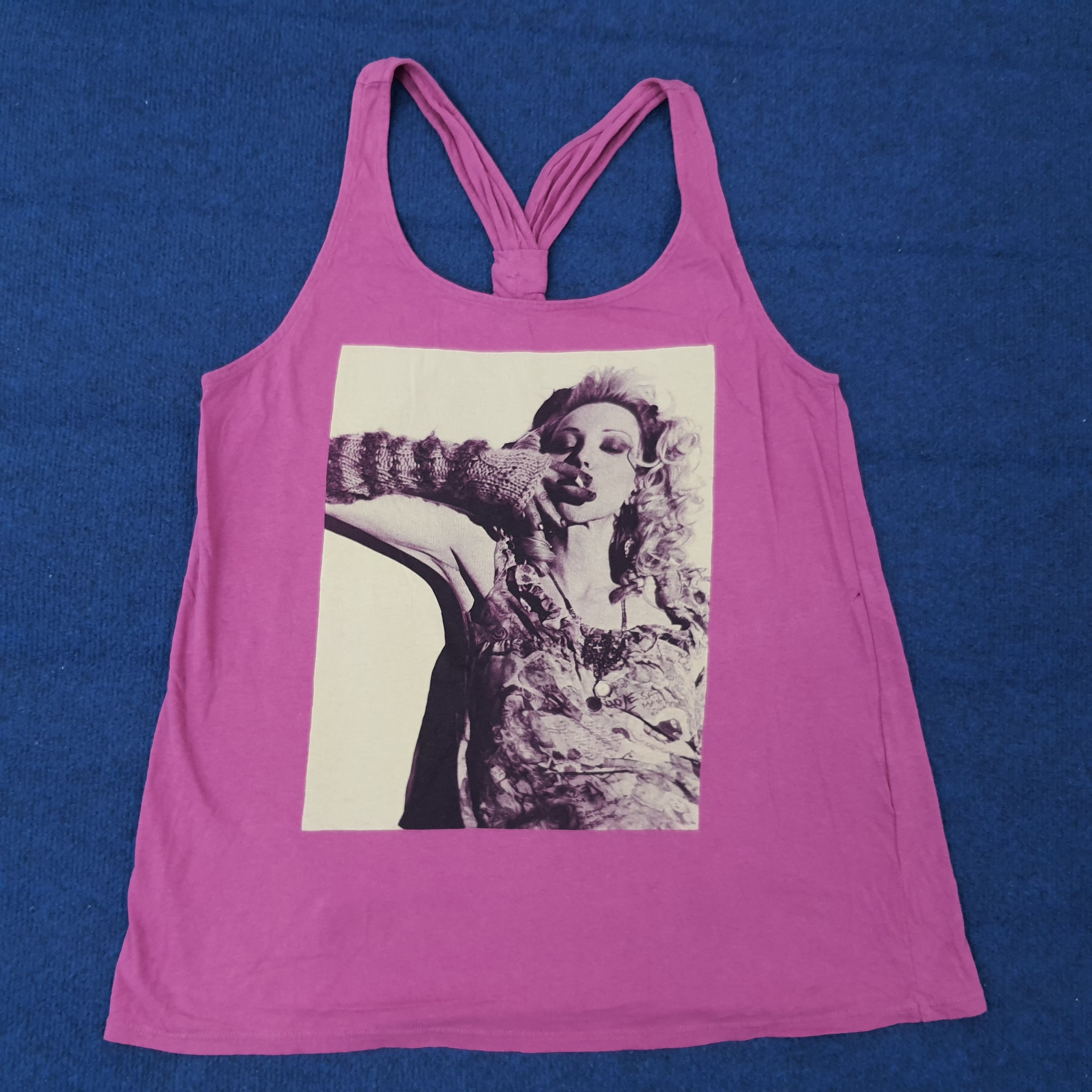 Hysteric Glamour Vintage Hysteric Glamour Courtney Love Tank Top C259N38 Size S / US 4 / IT 40 - 1 Thumbnail