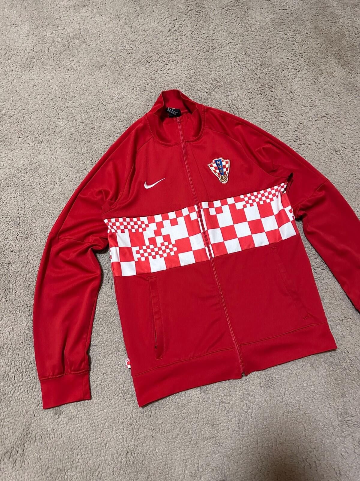Nike Rare Croatia 2020 National Football Team Training Jacket Size US M / EU 48-50 / 2 - 2 Thumbnail