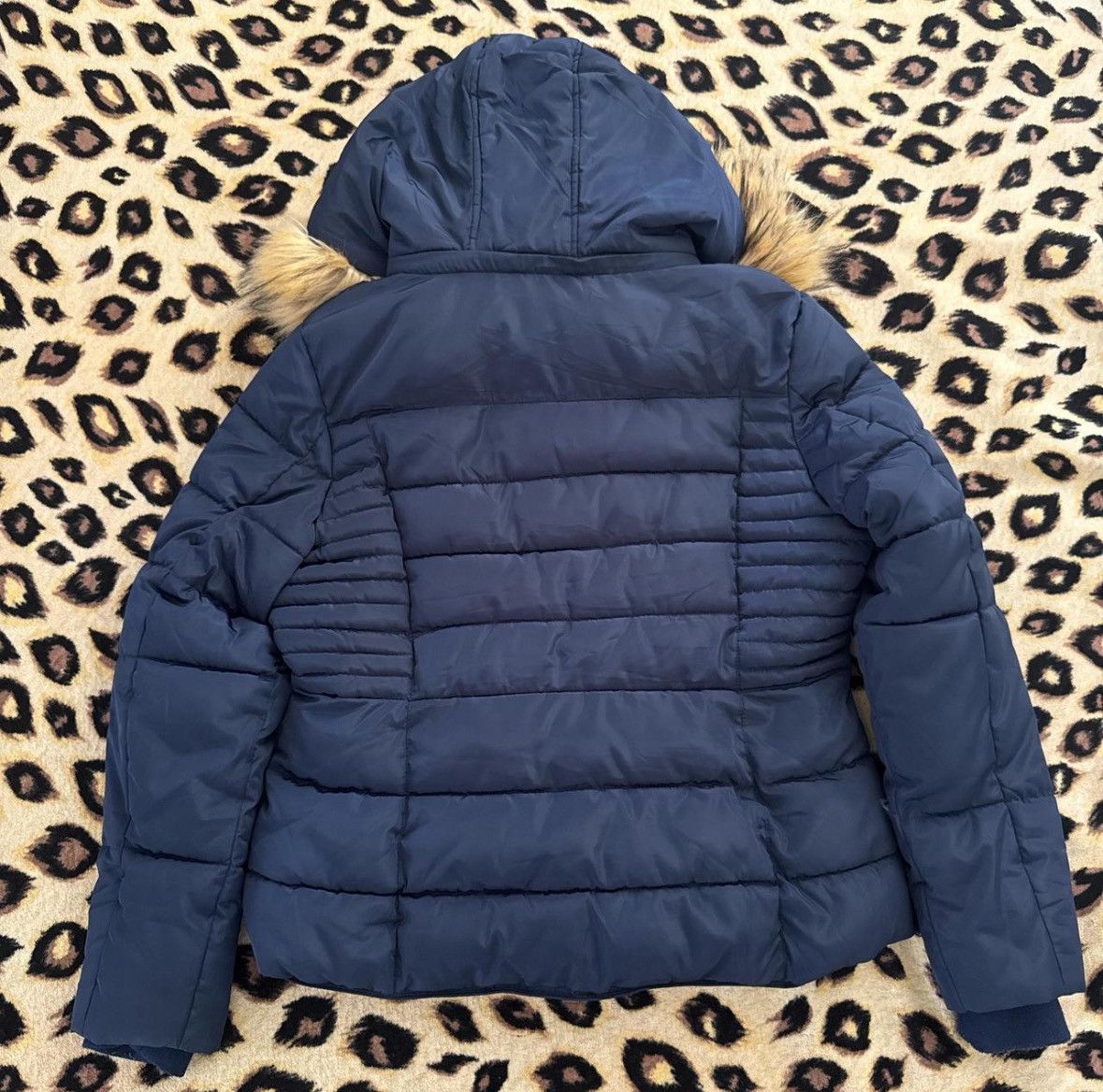 In The Attic Comfy bluefaux fur puffer jacket Size L / US 10 / IT 46 - 6 Thumbnail