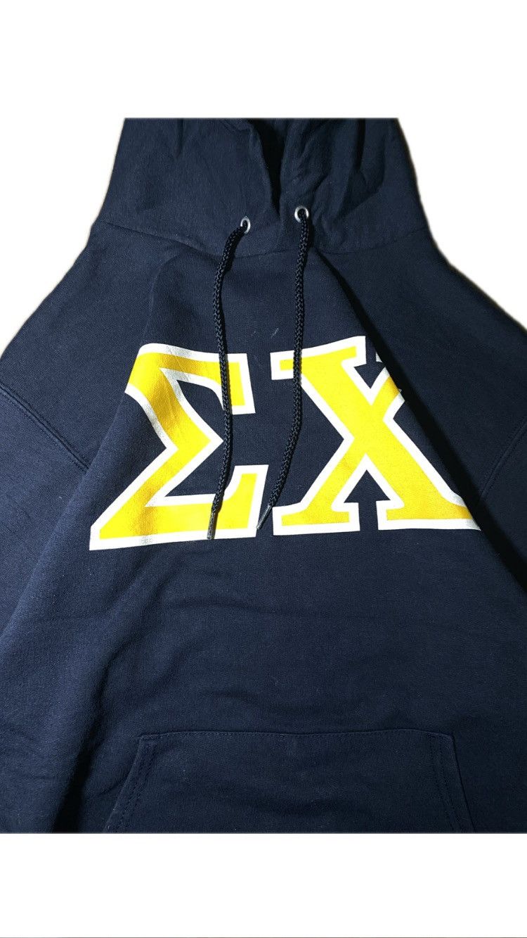 Champion Sigma chi campion hoodie 90s Size US S / EU 44-46 / 1 - 3 Thumbnail