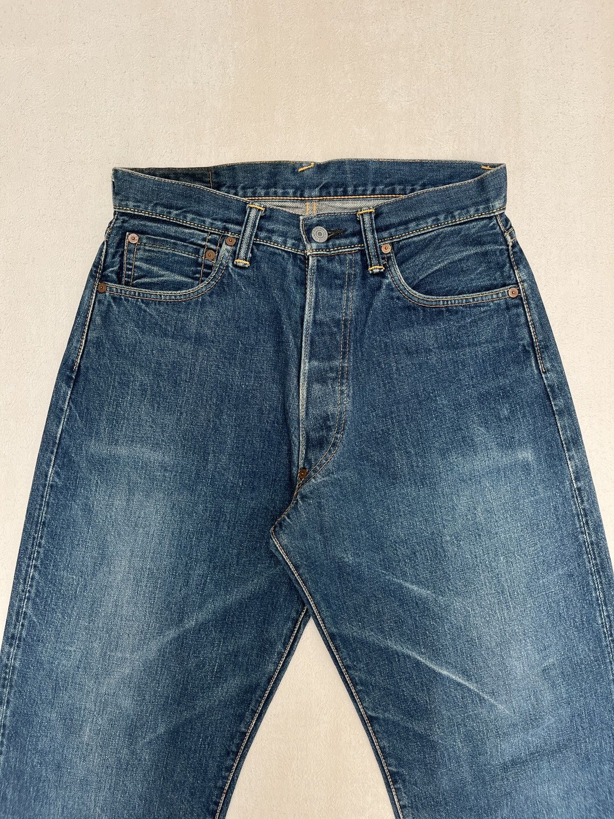 Evisu Evisu No.2 Hand Painted Daicock Selvedge Jeans Size US 30 / EU 46 - 8 Thumbnail